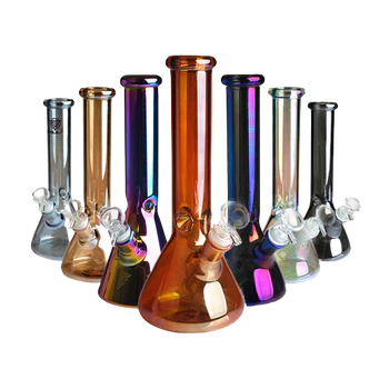 Hologram Gradient Water Pipe - 10 inches