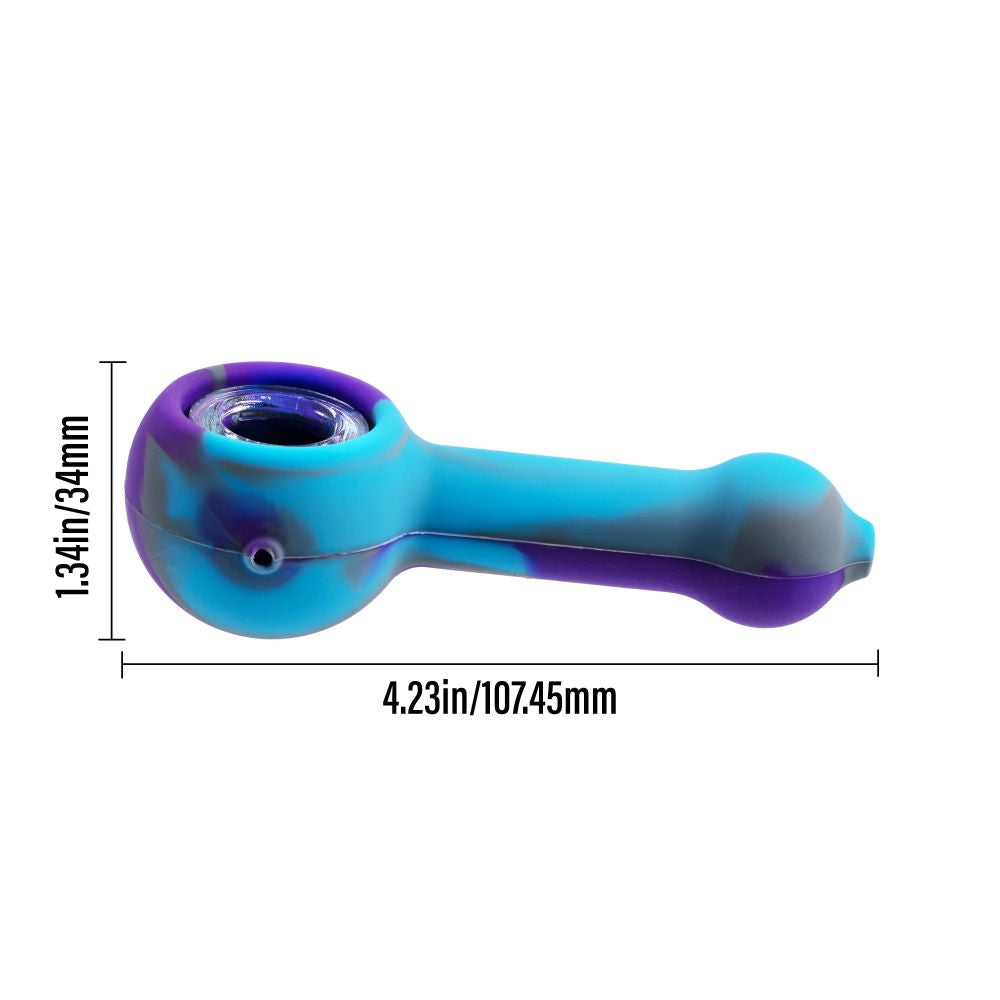 3 Gates Silicone Spoon Pipe