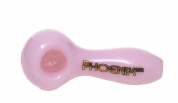 Phoenix Star Spoon Pipe with 5-hole Glass Filter Screen 4 Inches