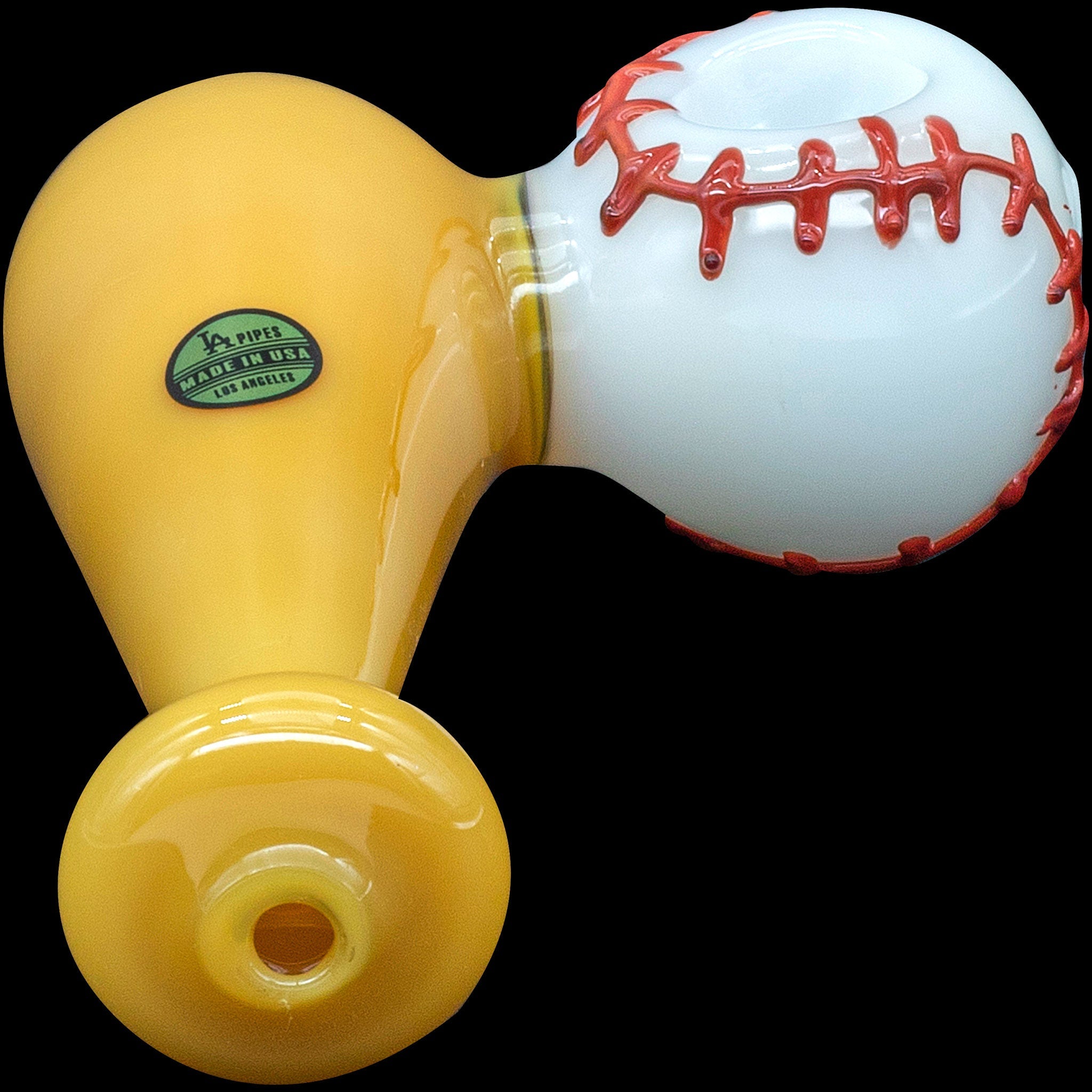 "420 Stretch" Bat & Baseball Glass Pipe