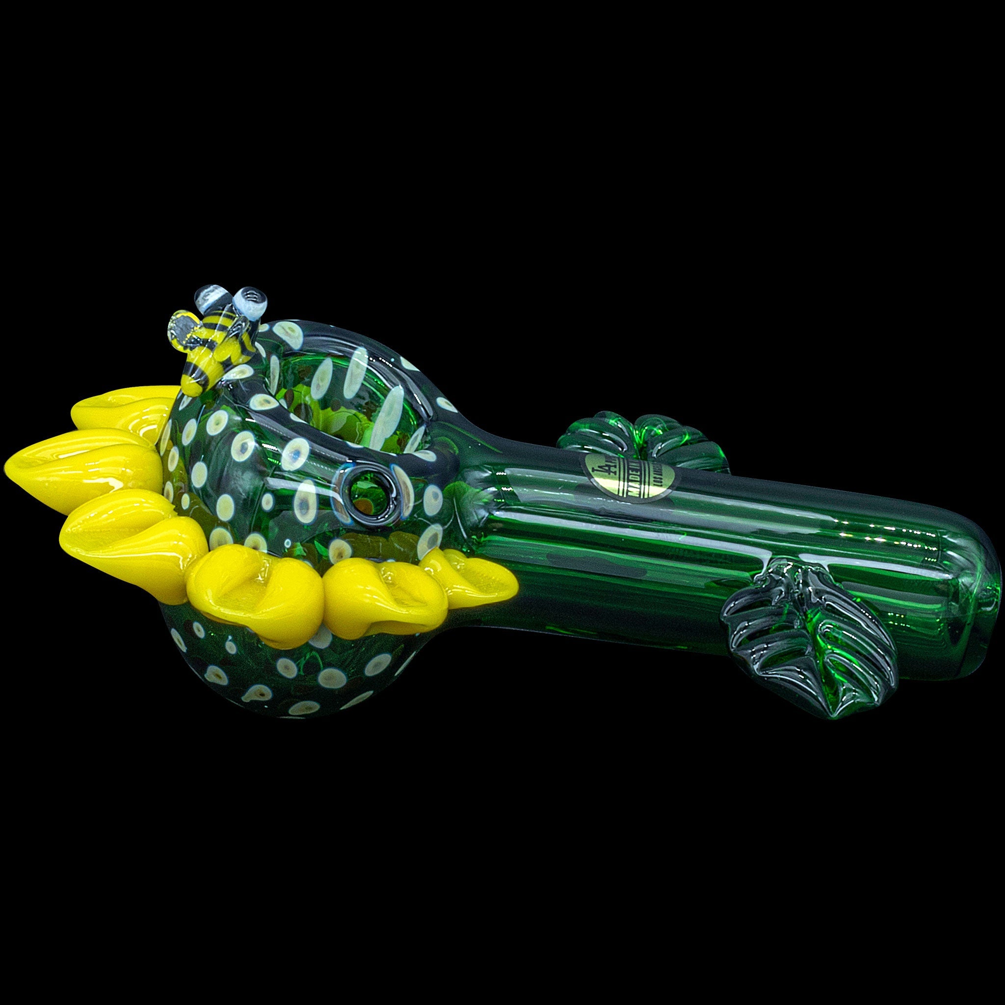 "Sunny Sunflowers" Glass Pipe