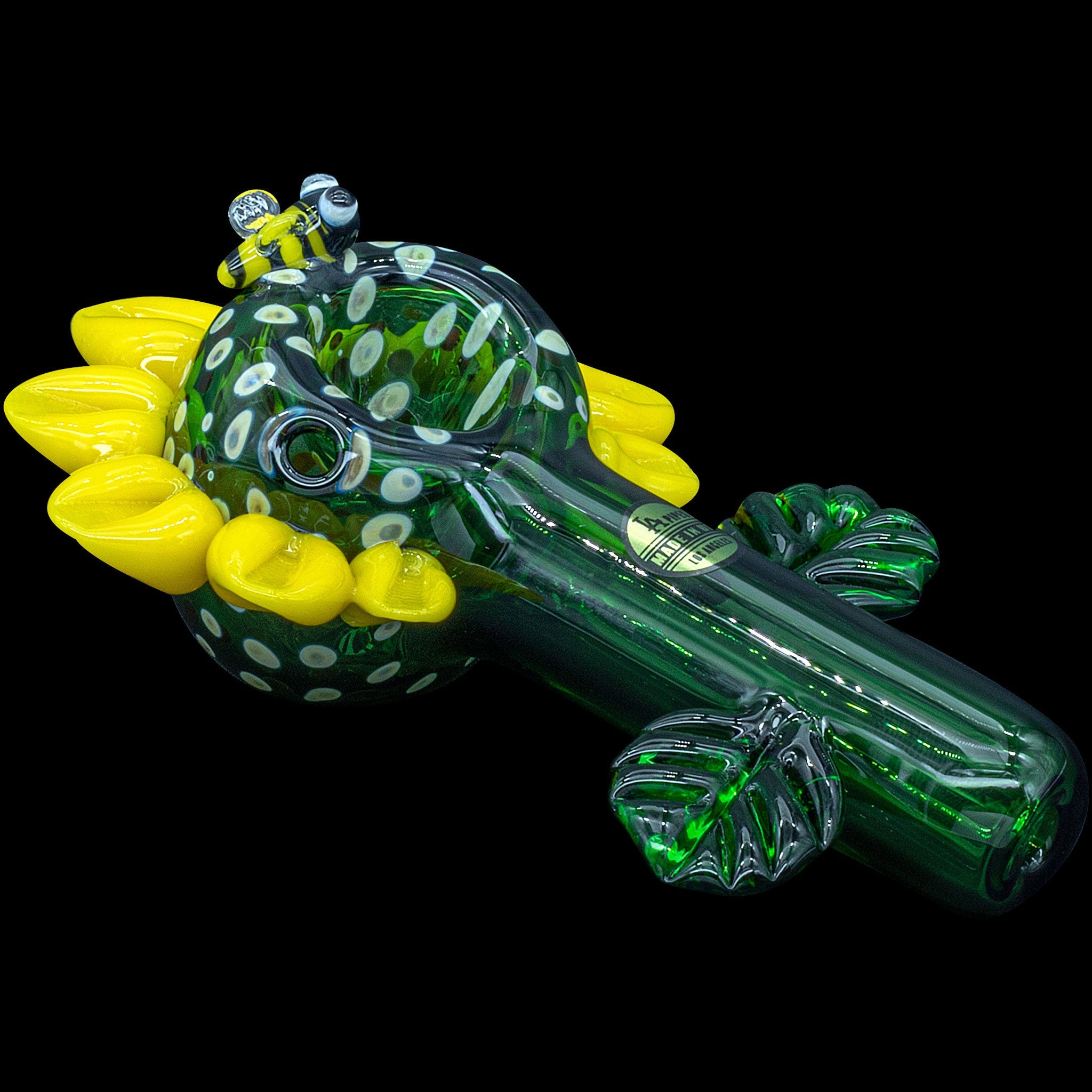 "Sunny Sunflowers" Glass Pipe