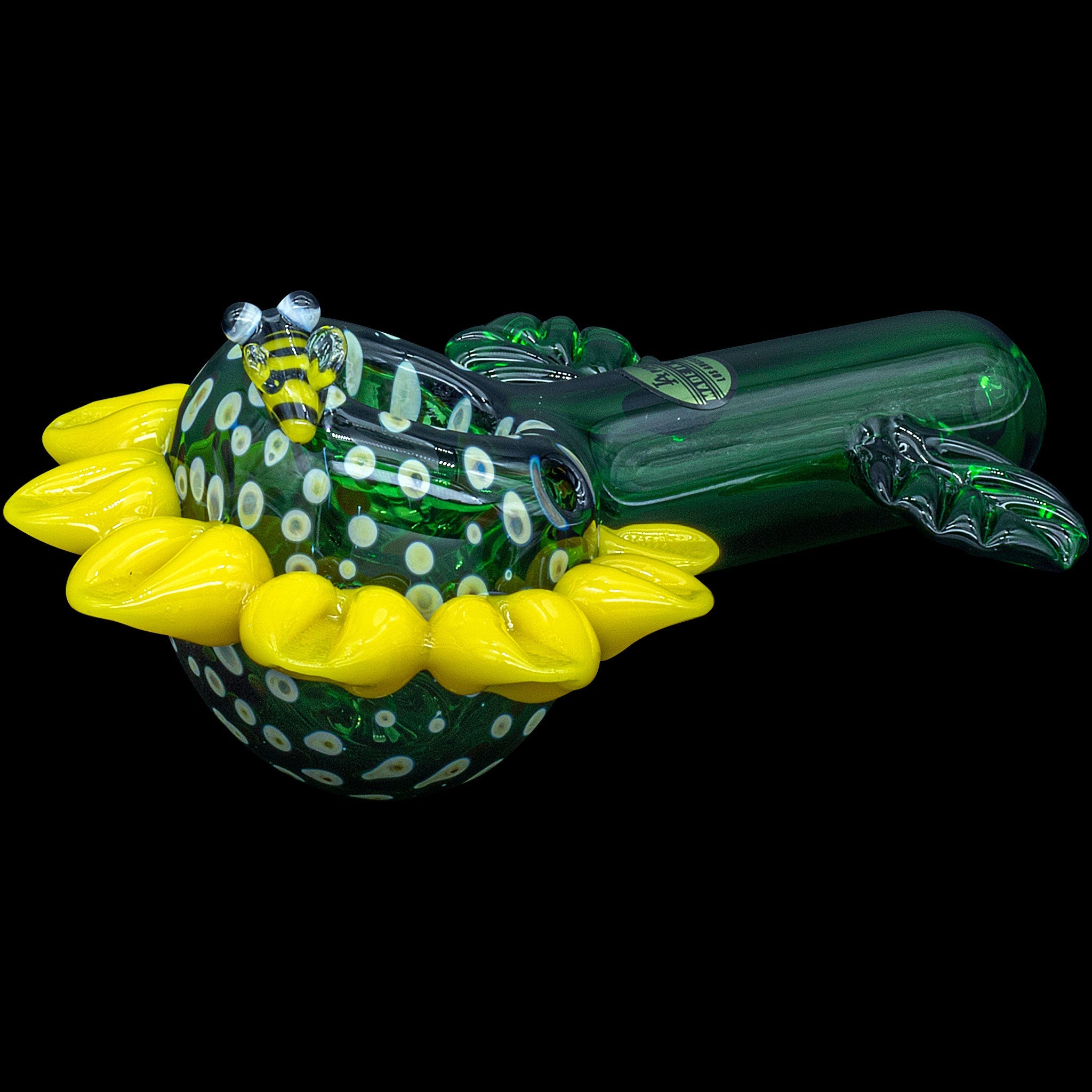 "Sunny Sunflowers" Glass Pipe