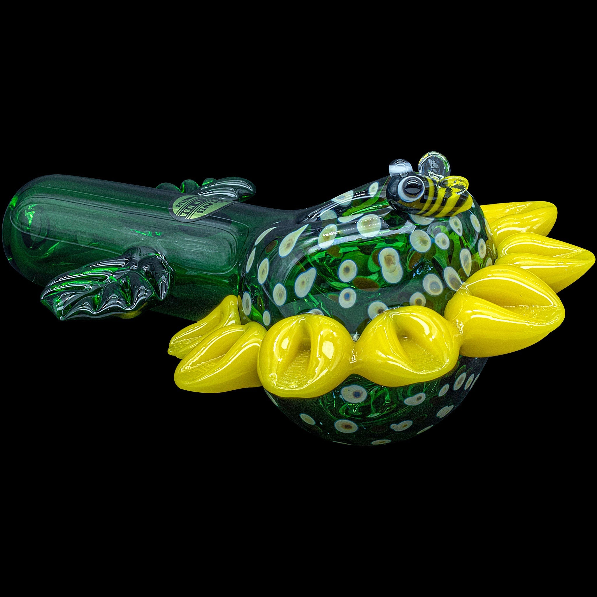 "Sunny Sunflowers" Glass Pipe