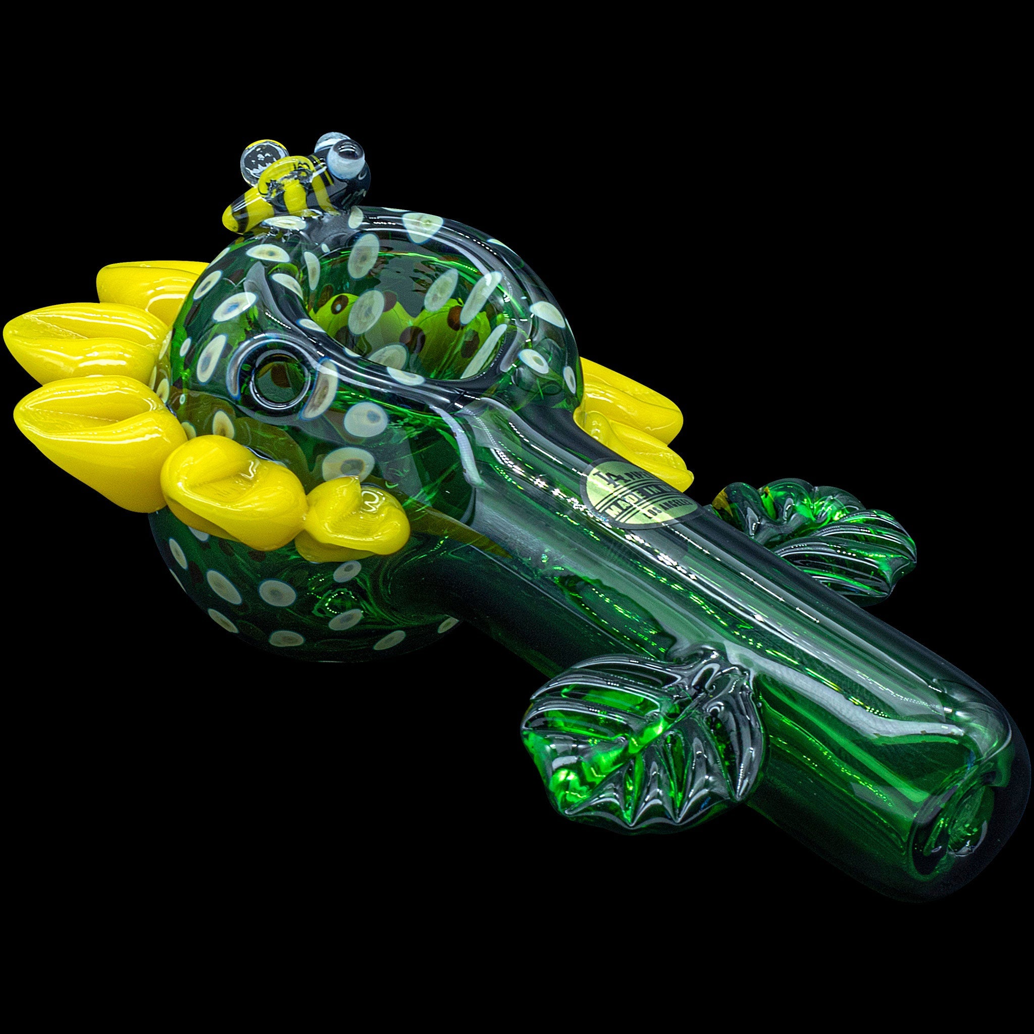 "Sunny Sunflowers" Glass Pipe