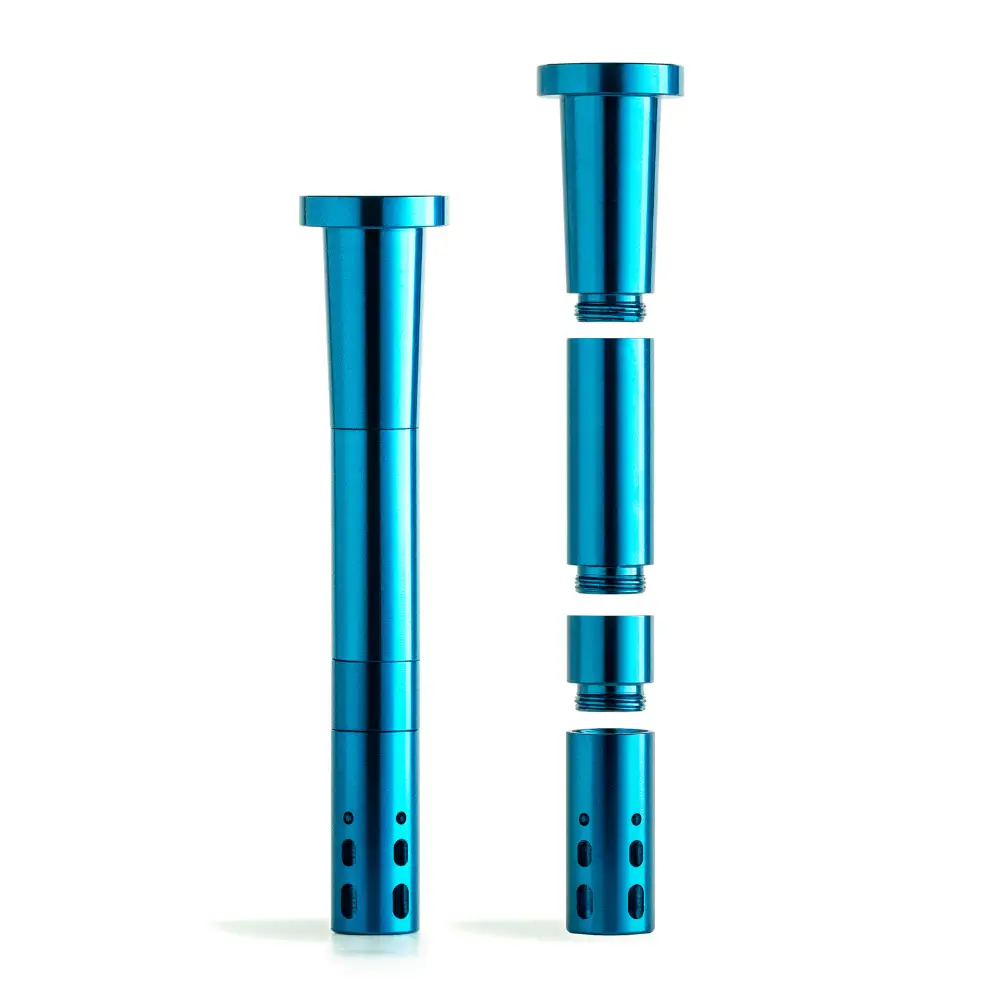 Chill - Unbreakable Aluminum Downstem - Aqua Blue