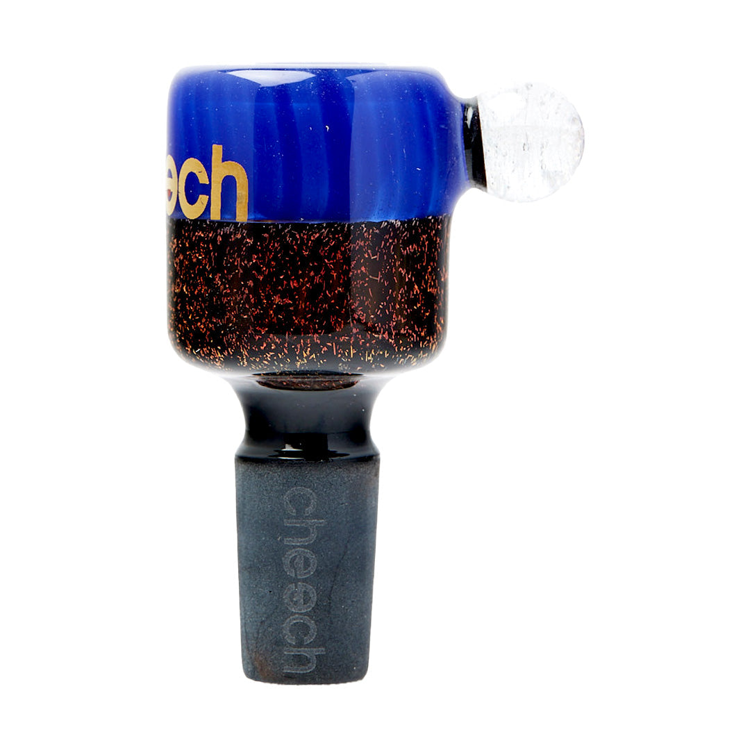 Cheech Glass 2" Galaxy Dichro Bowl Slide