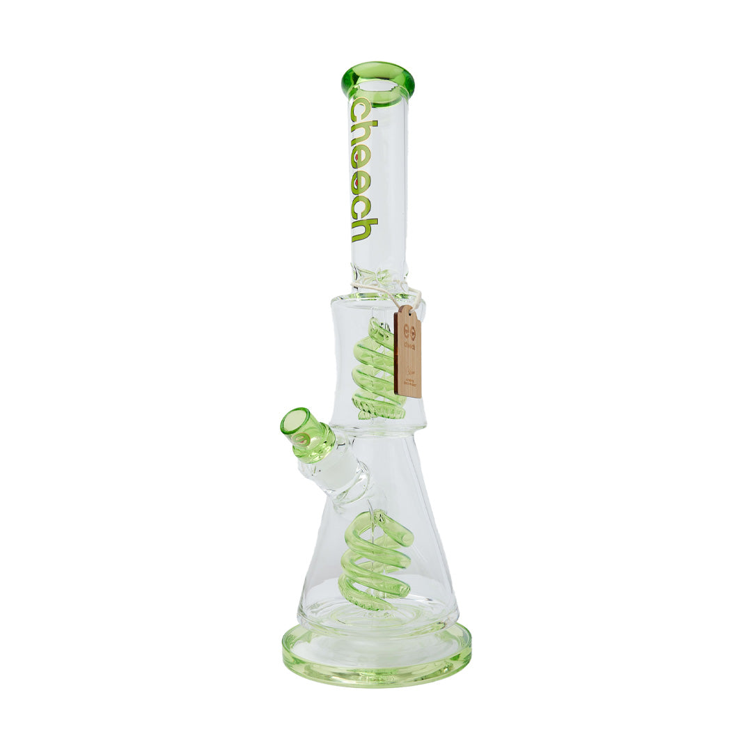 Cheech Glass 17" Swirl Spin Up Down Water Pipe