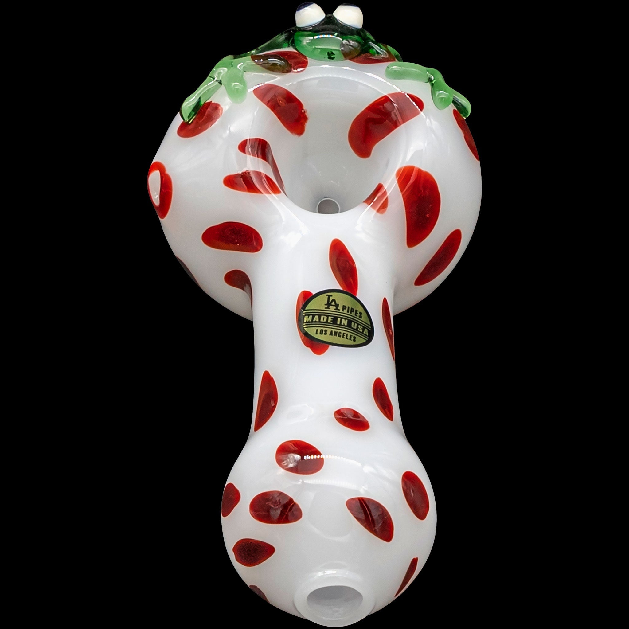 "Spotted Poison Frog" Spoon Glass Pipe