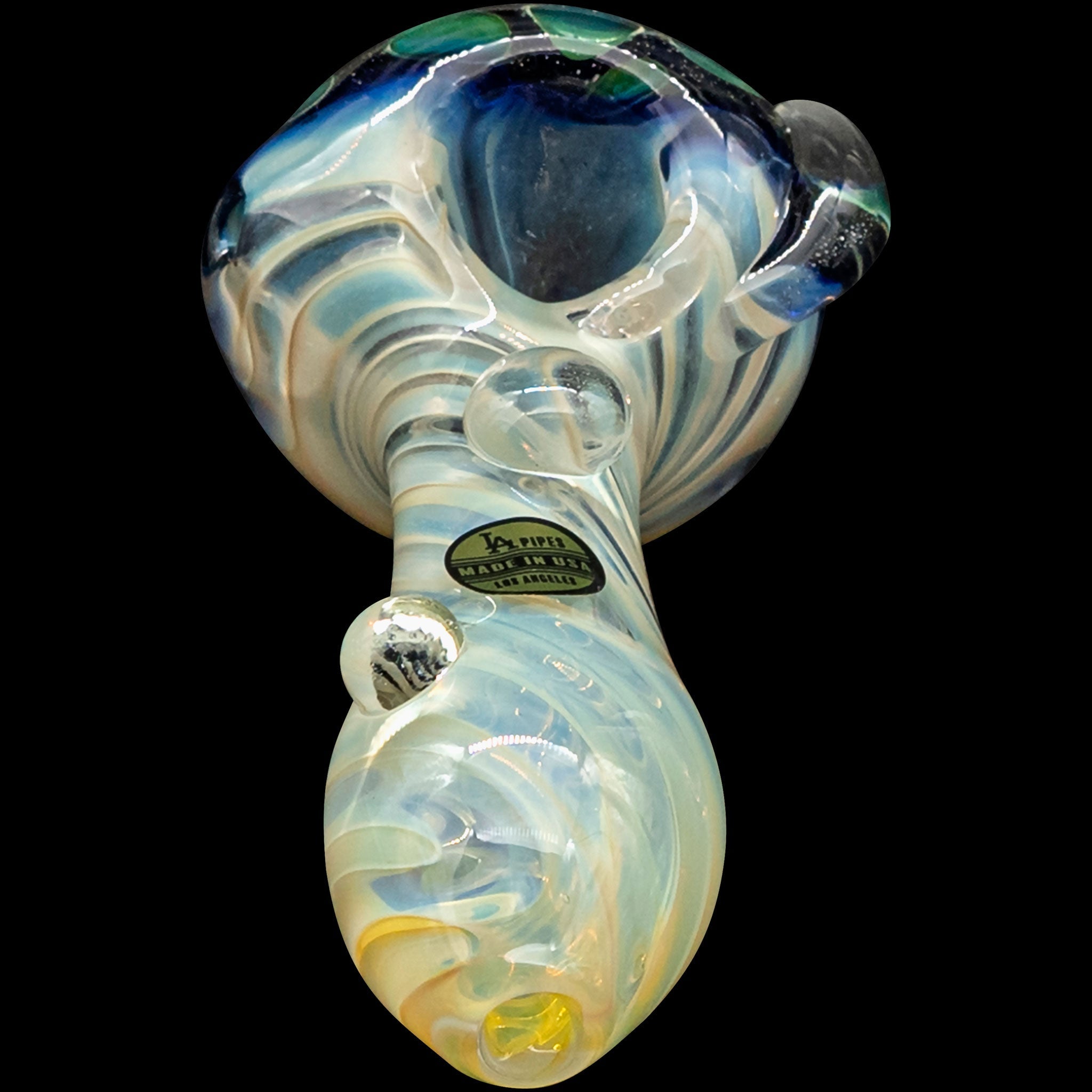 "The Hive" Honeycomb Color Changing Glass Pipe