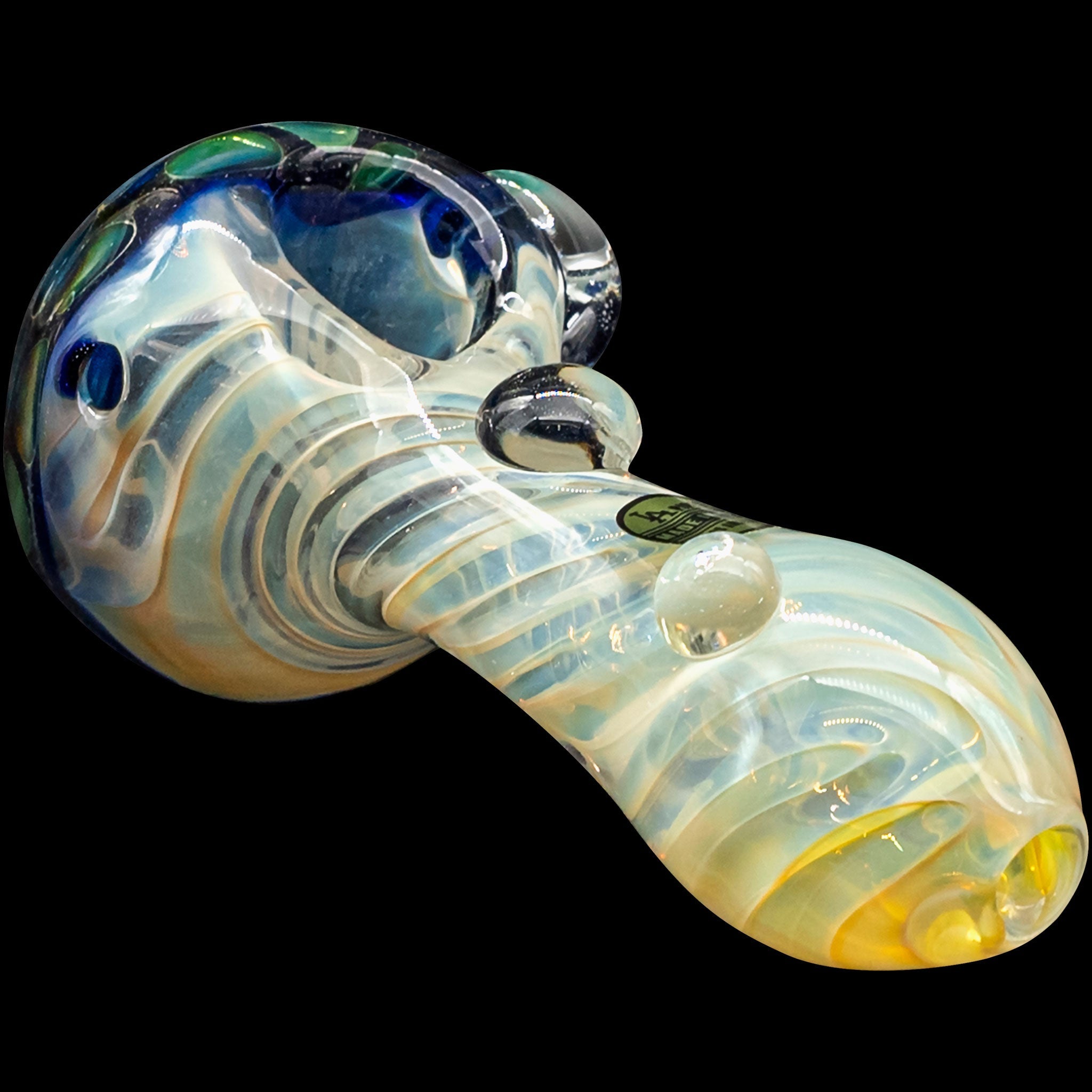 "The Hive" Honeycomb Color Changing Glass Pipe