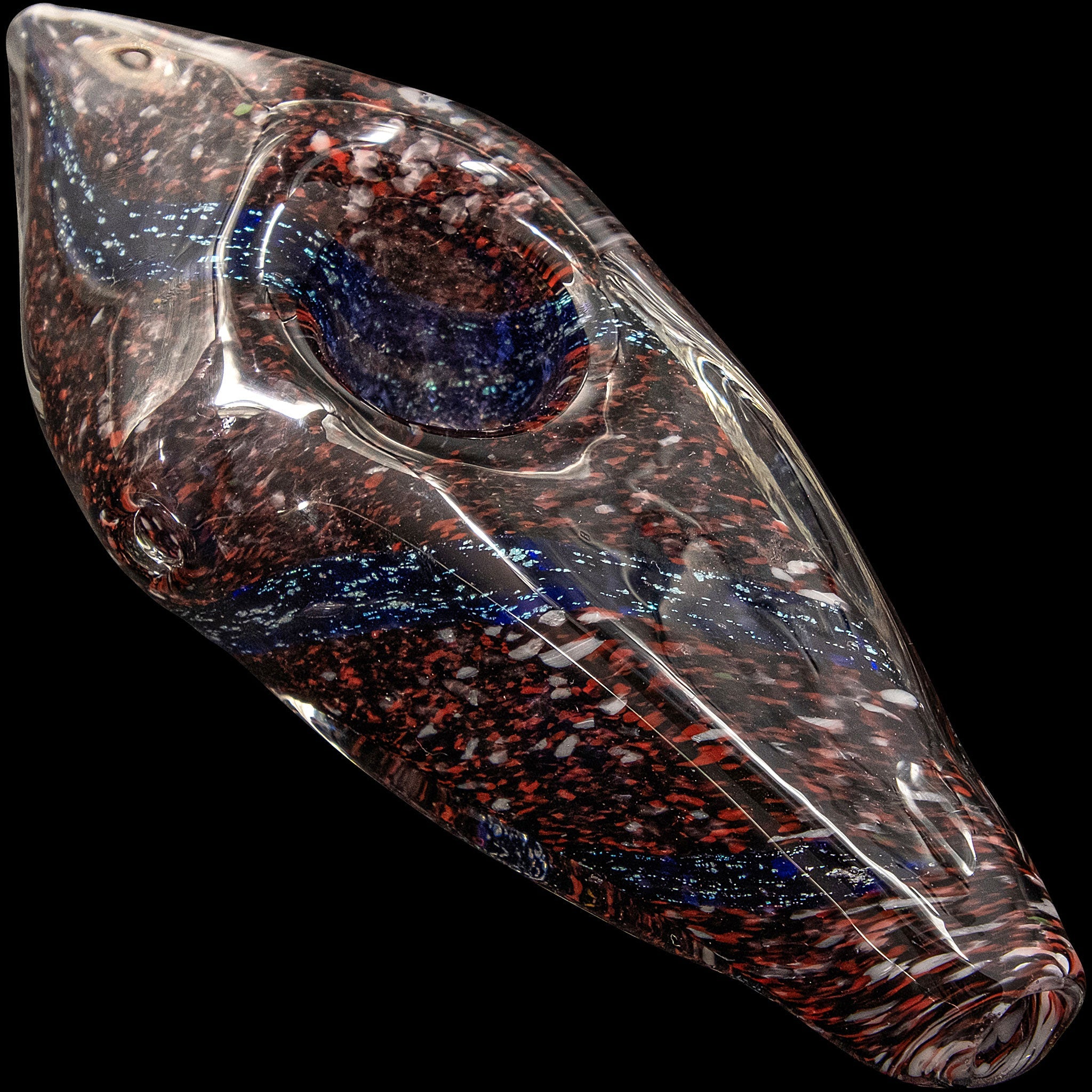 "Gemstone" Sparking Glass Pipe