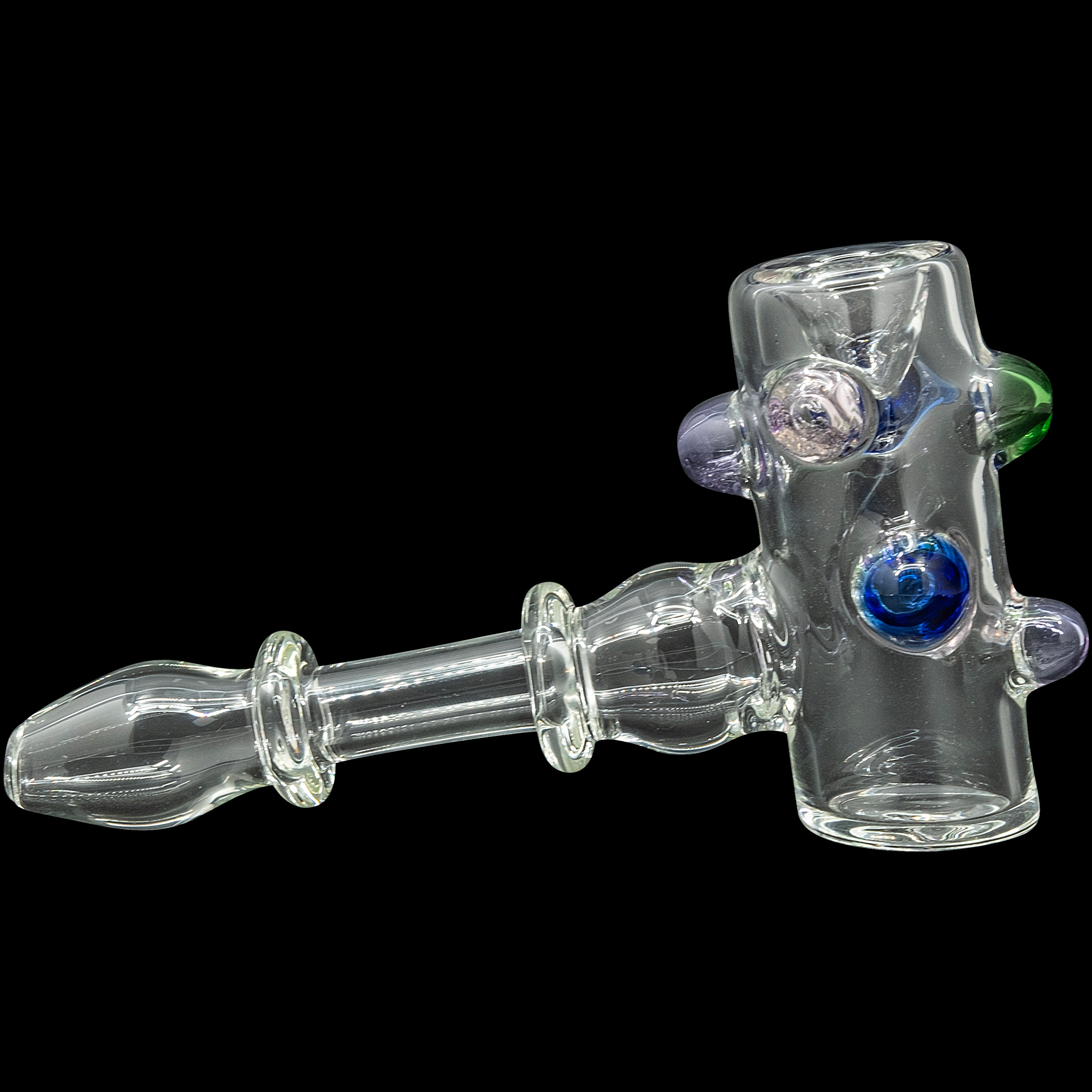 The "Wonka Will" Sitting Briar Glass Pipe