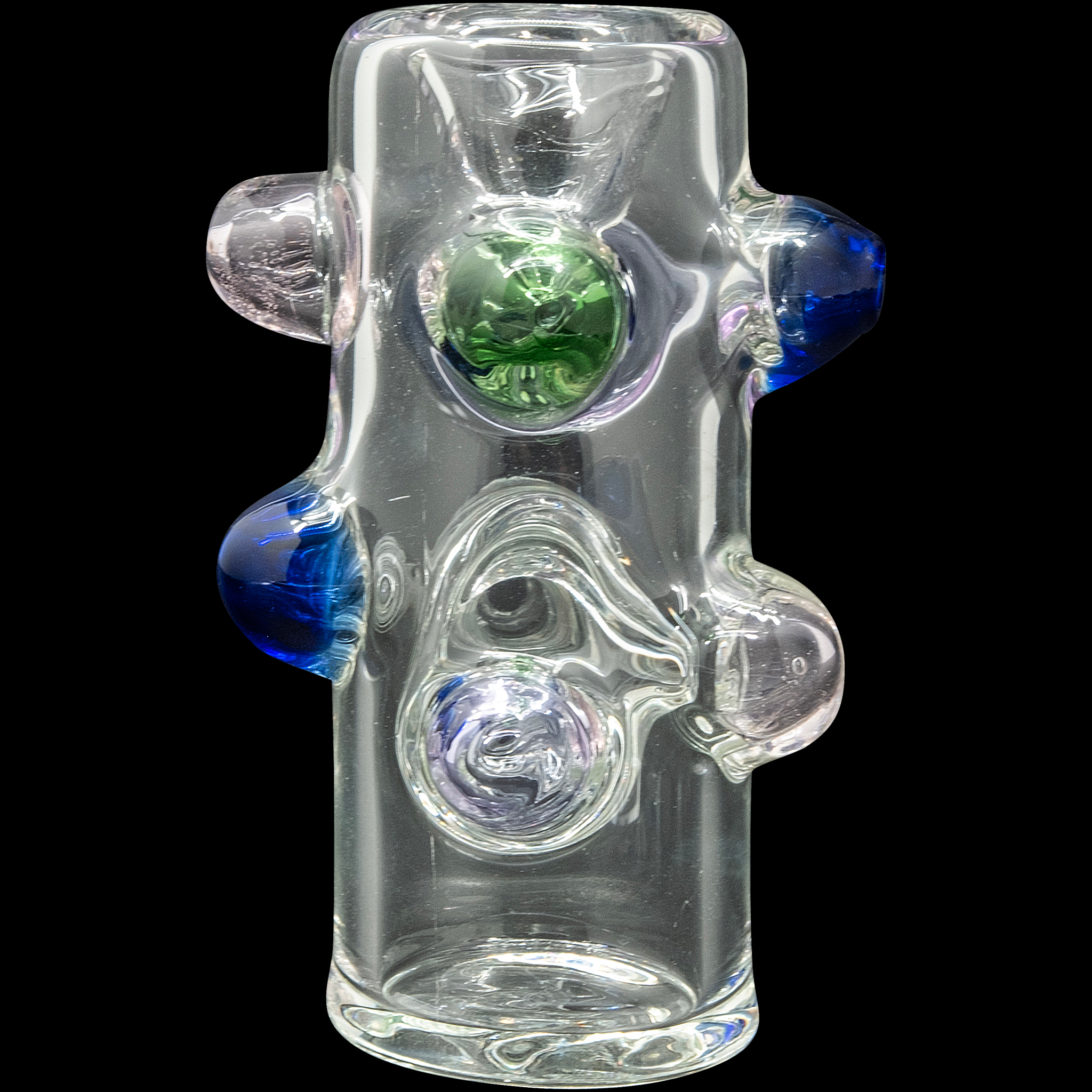 The "Wonka Will" Sitting Briar Glass Pipe