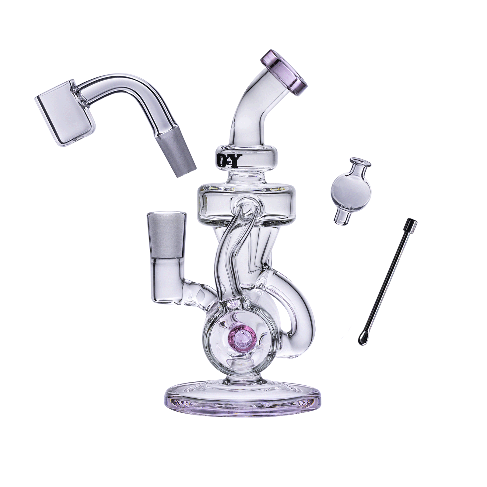 Goody Glass - Drummer Boy Mini Dab Rig 4-Piece Kit