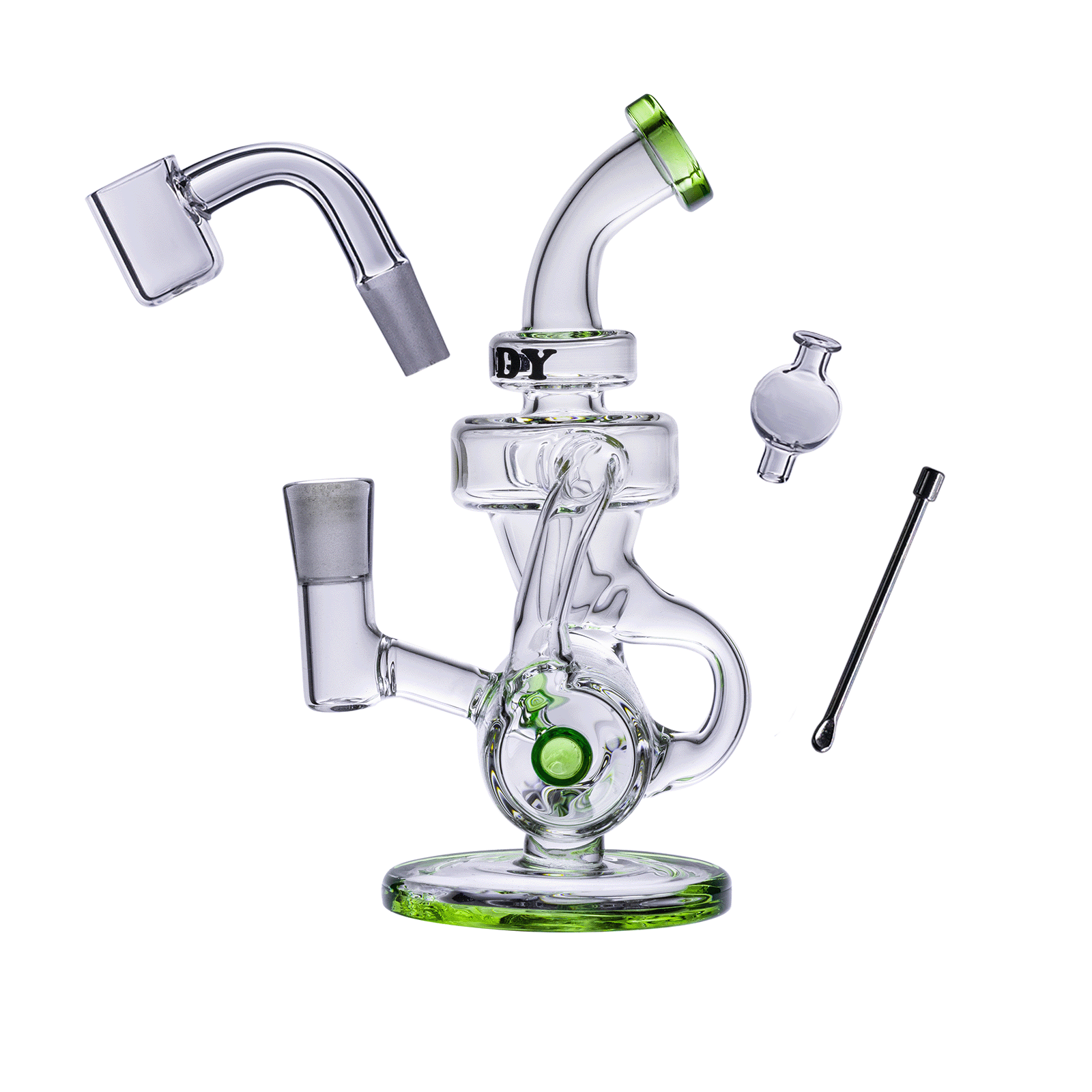 Goody Glass - Drummer Boy Mini Dab Rig 4-Piece Kit