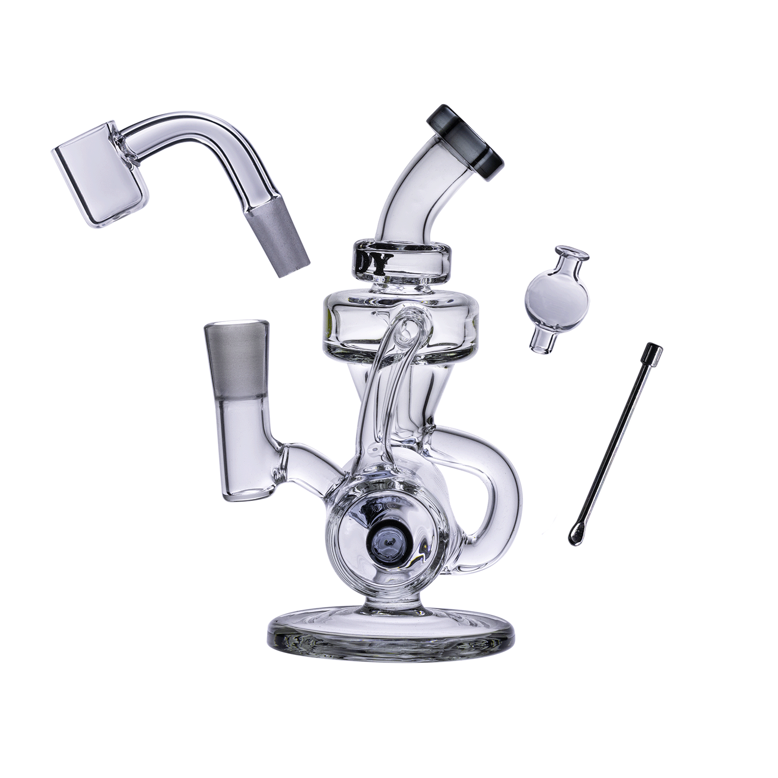 Goody Glass - Drummer Boy Mini Dab Rig 4-Piece Kit