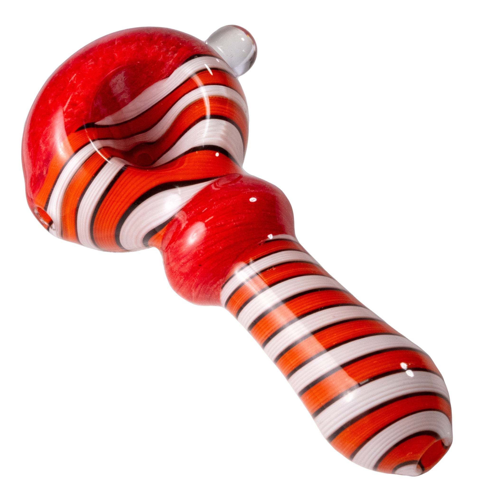 Candy Stripe Spoon with Ring Neck (Various Colors)