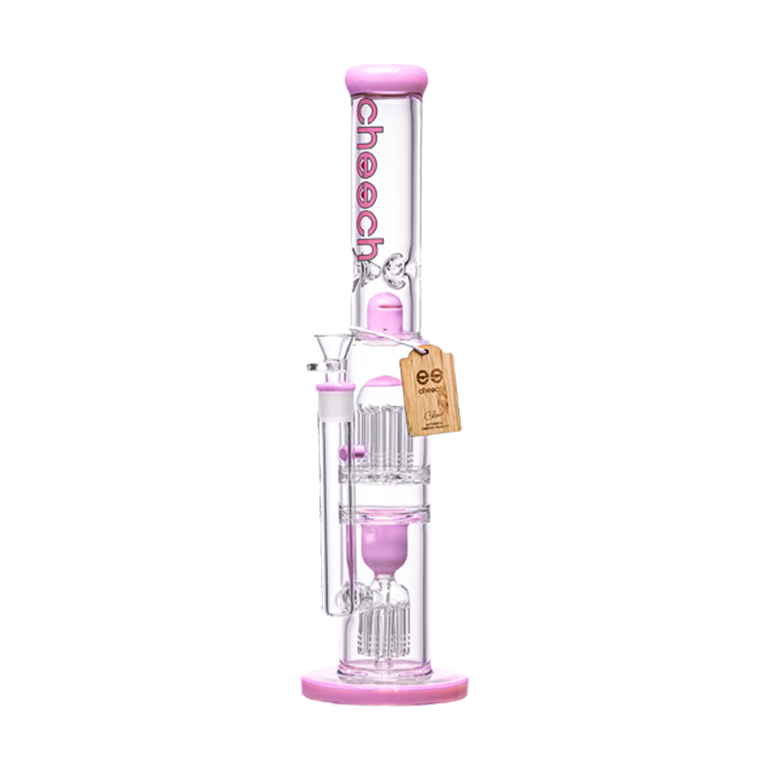 Cheech Glass 18" Double Tree Perc Tube