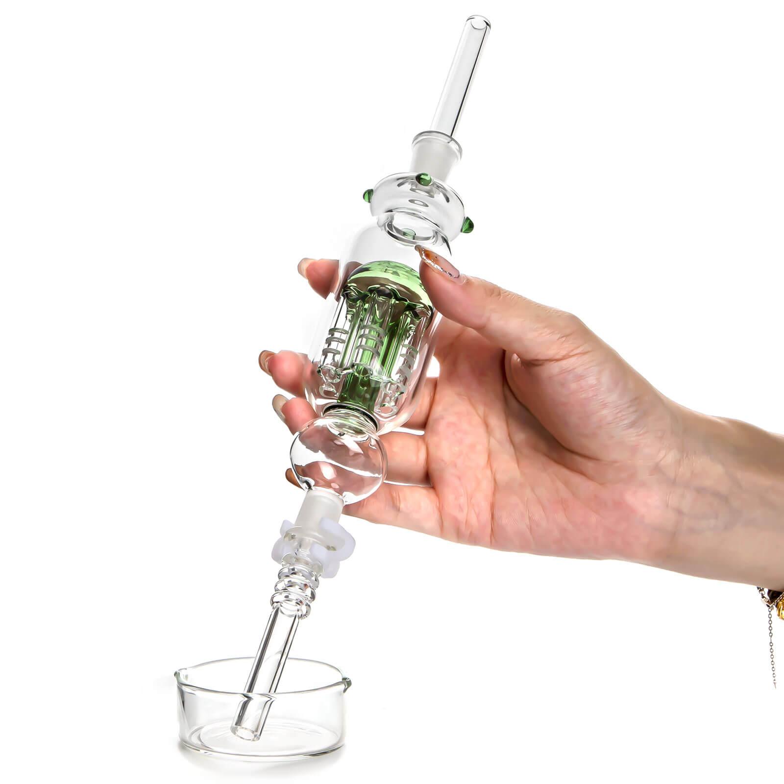 Glass Nectar Collector with Tree Perc