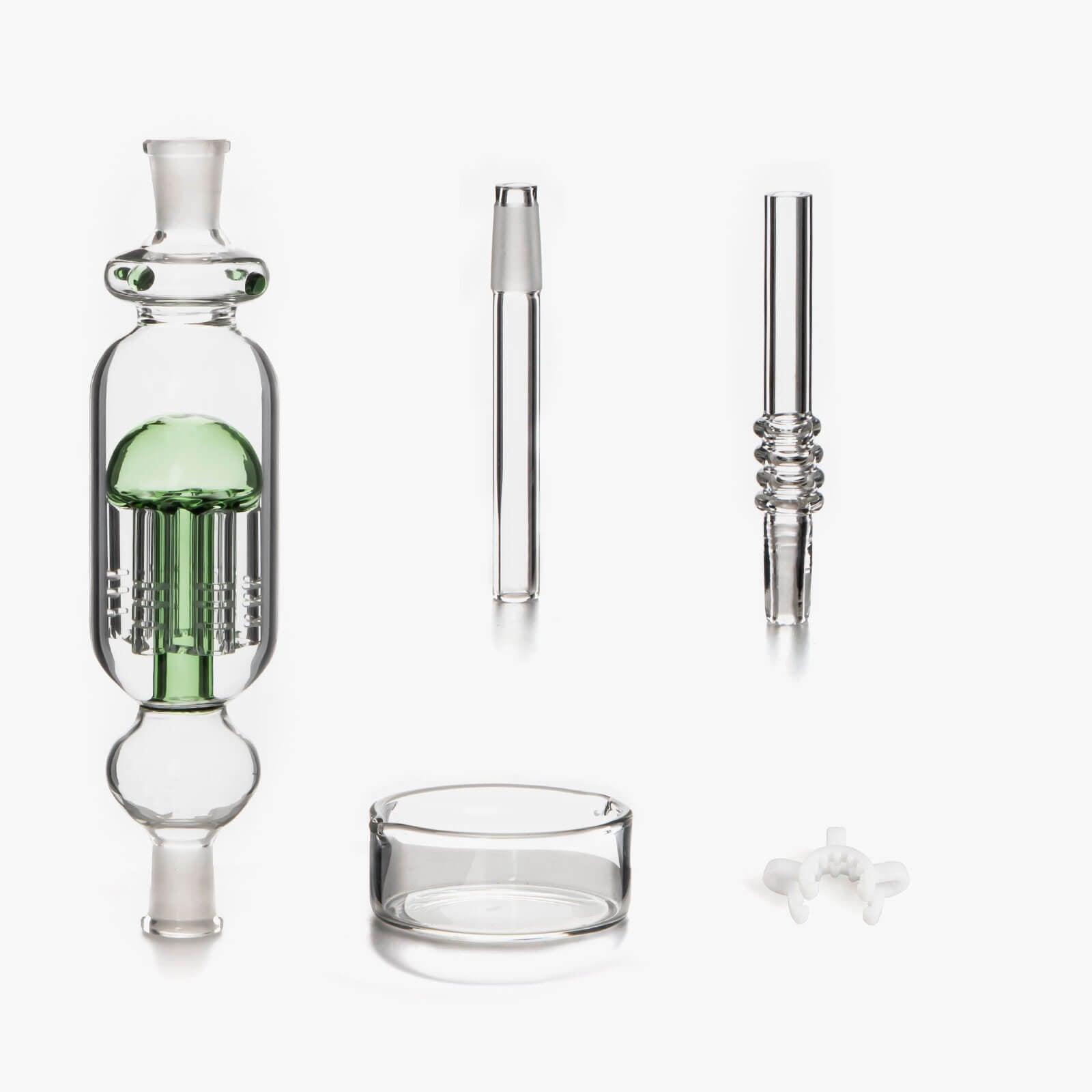 Glass Nectar Collector with Tree Perc