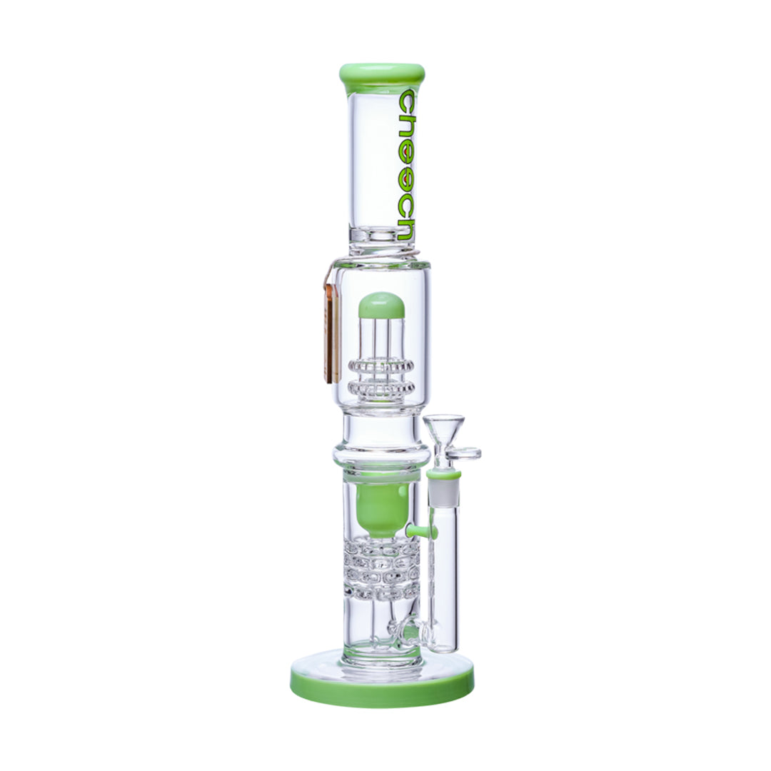 Cheech Glass 16" Shower Head Recycler Water Pipe