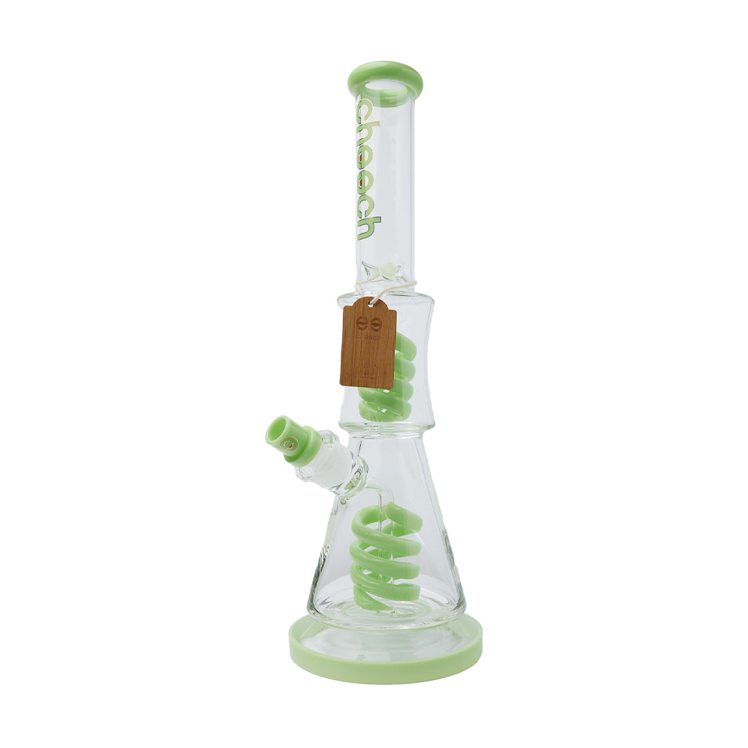 Cheech Glass 17" Swirl Spin Up Down Water Pipe