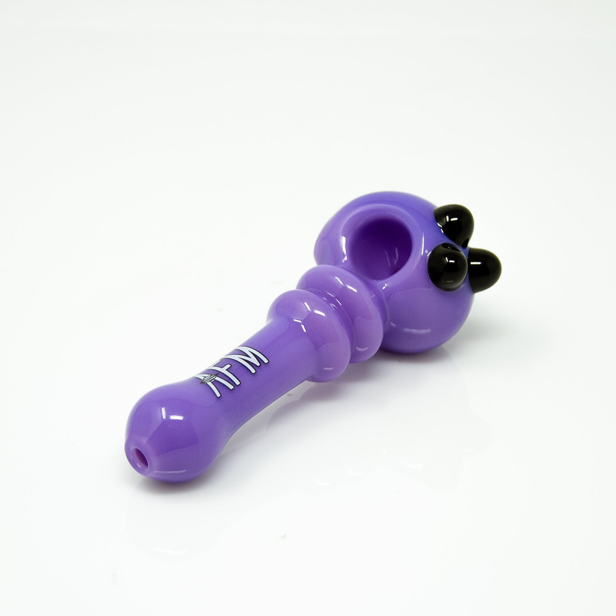 AFM Double Halo Glass Pipe