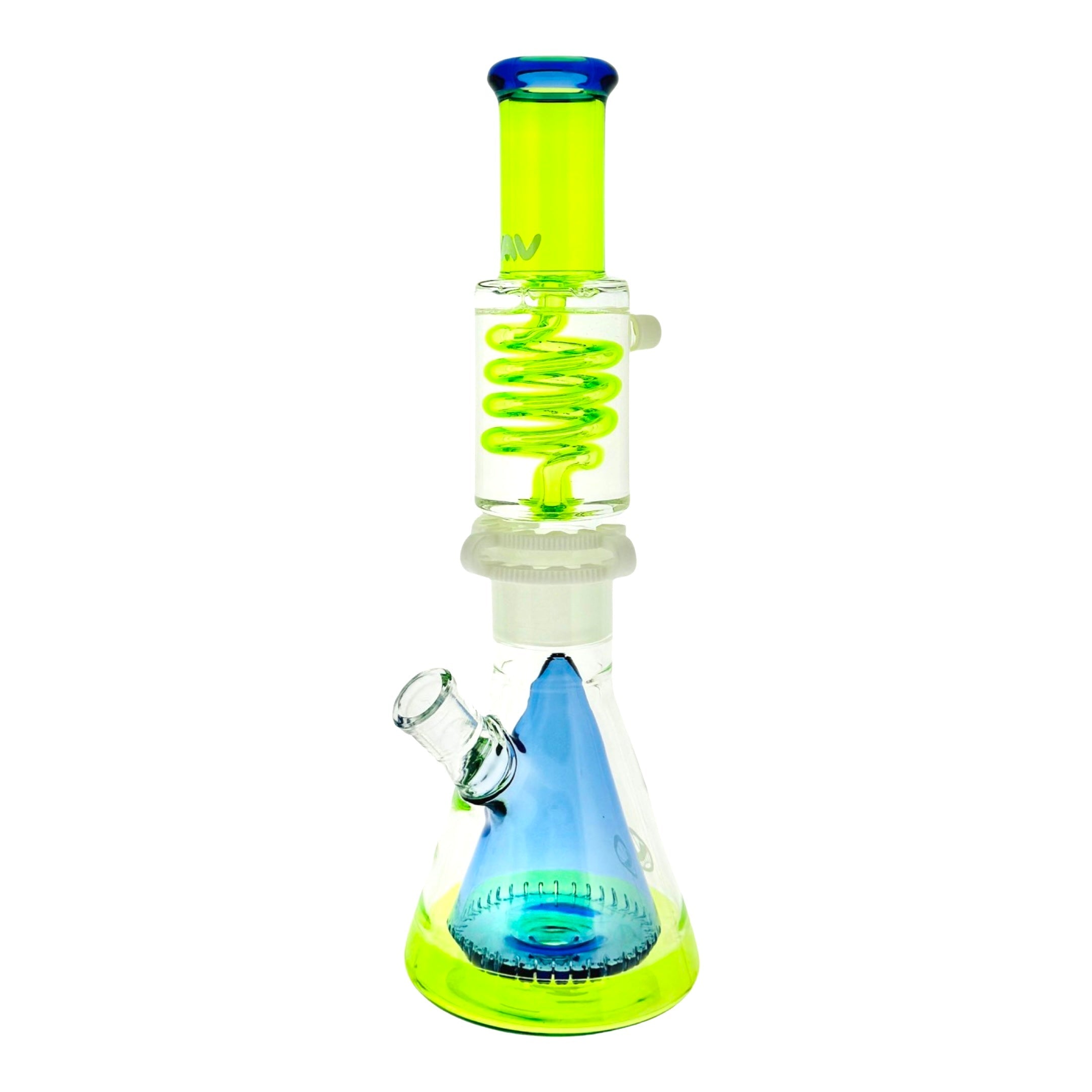 OS90 Oversized Slitted Pyramid Beaker Freezable Coil System Ooze