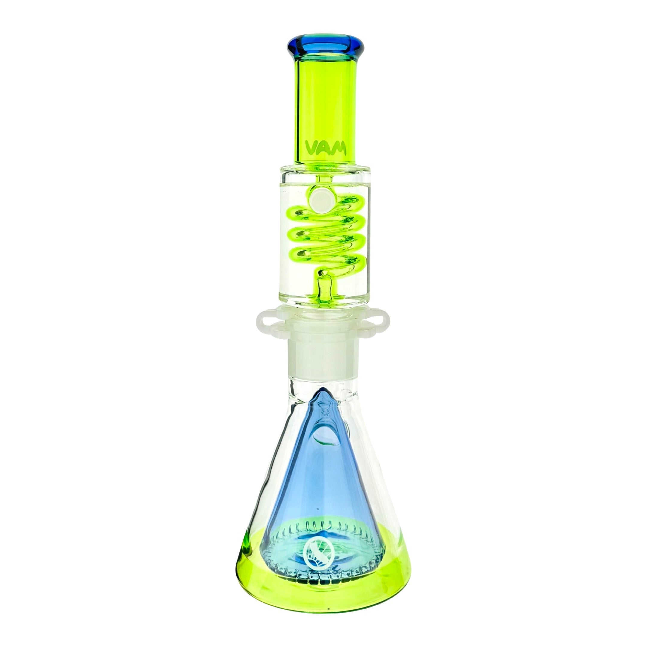 OS90 Oversized Slitted Pyramid Beaker Freezable Coil System Ooze