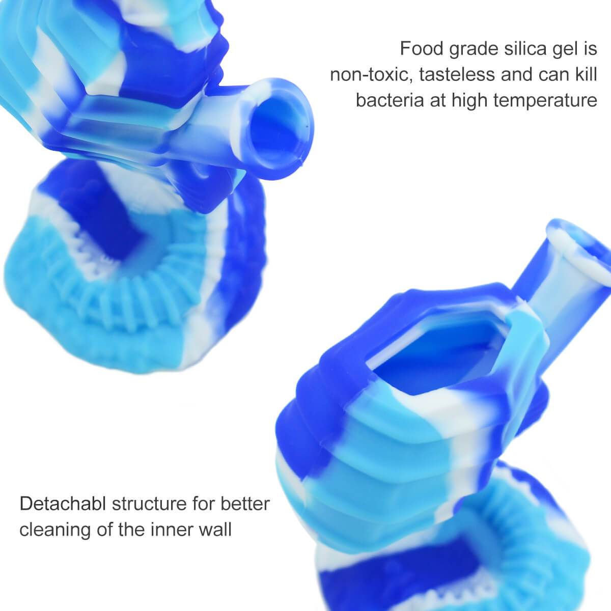 Silicone Seahorse Pipe