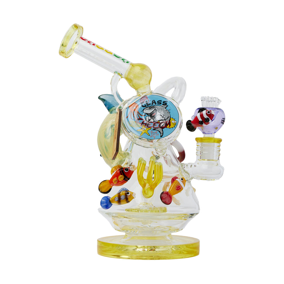 Cheech Glass 10.5" Shark Attack Bong