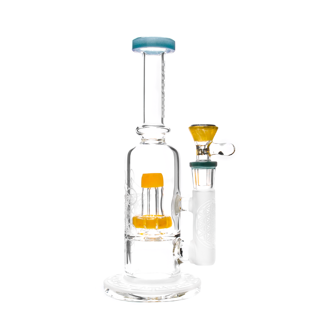 Lookah Glass 11" Straight Tube Capsule Water Pipe