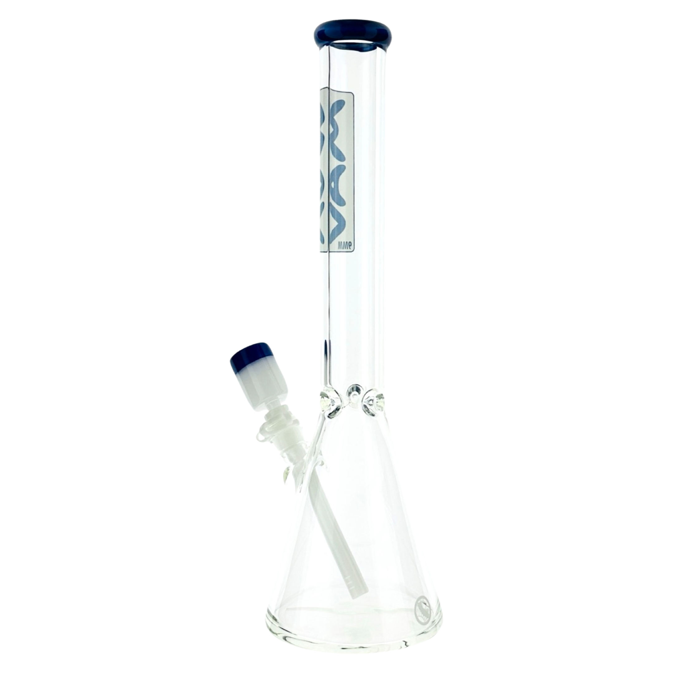 18" x 9MM MAV Layered Accented Beaker Bong