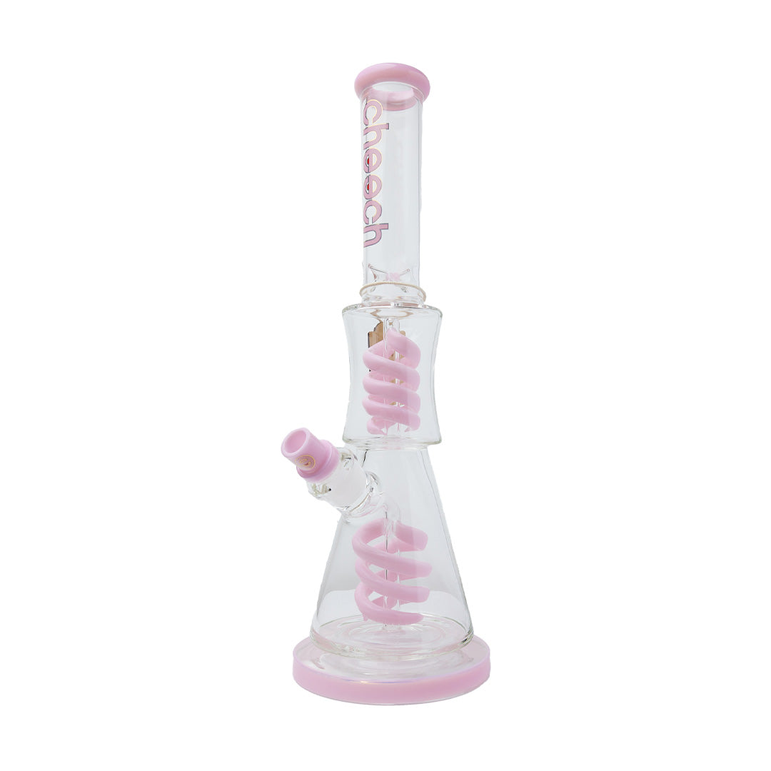 Cheech Glass 17" Swirl Spin Up Down Water Pipe