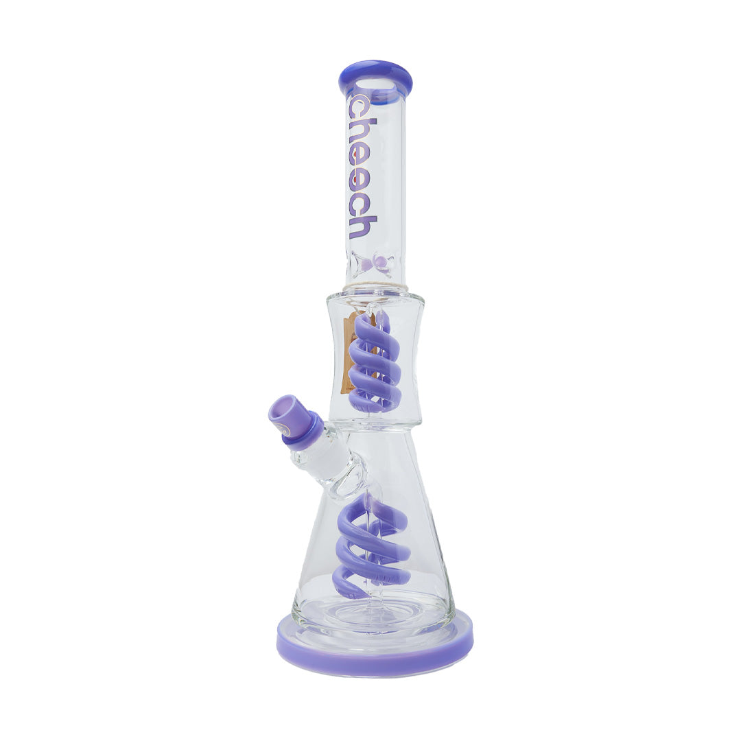 Cheech Glass 17" Swirl Spin Up Down Water Pipe