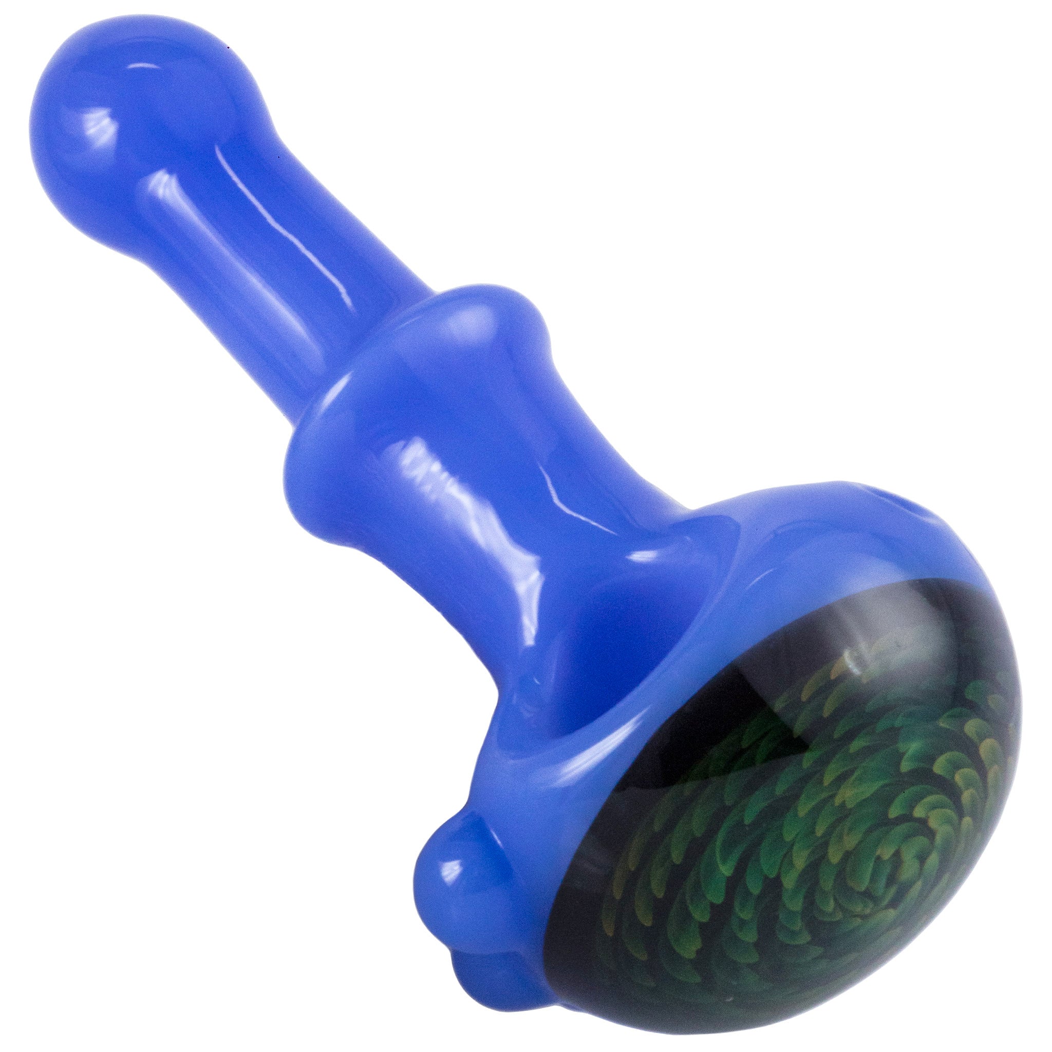 Crush Eye Candy 3D Floral Slime Glass Spoon Pipe - Multi-Color 🌈