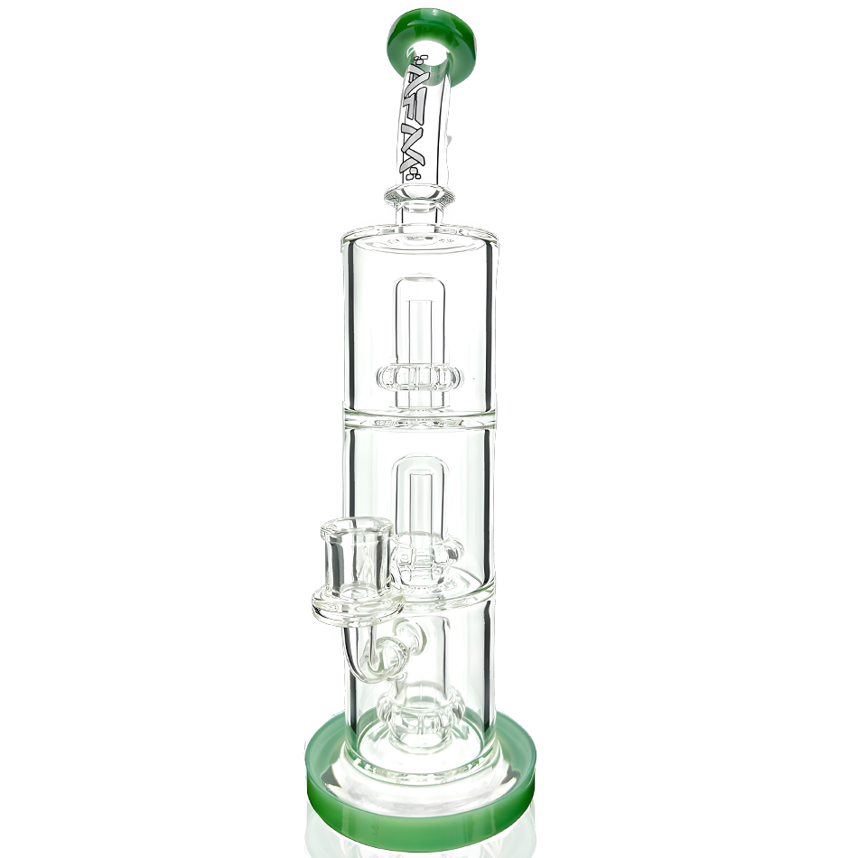 10" AFM Glass UFO Triple Perc Glass Dab Rig