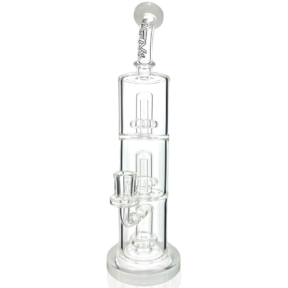 10" AFM Glass UFO Triple Perc Glass Dab Rig