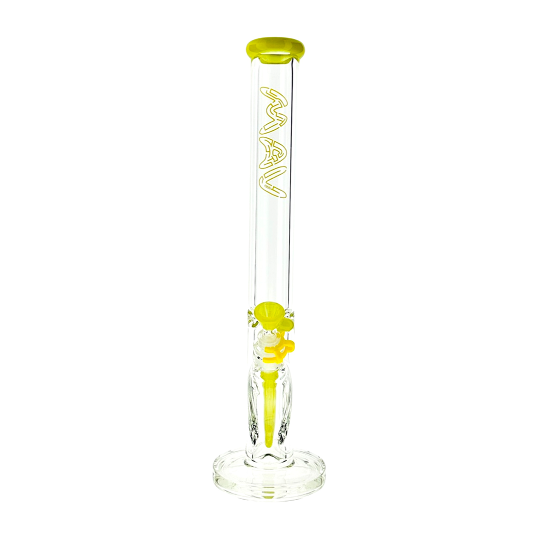 18" x 9MM MAV Maze Accented Straight Bong