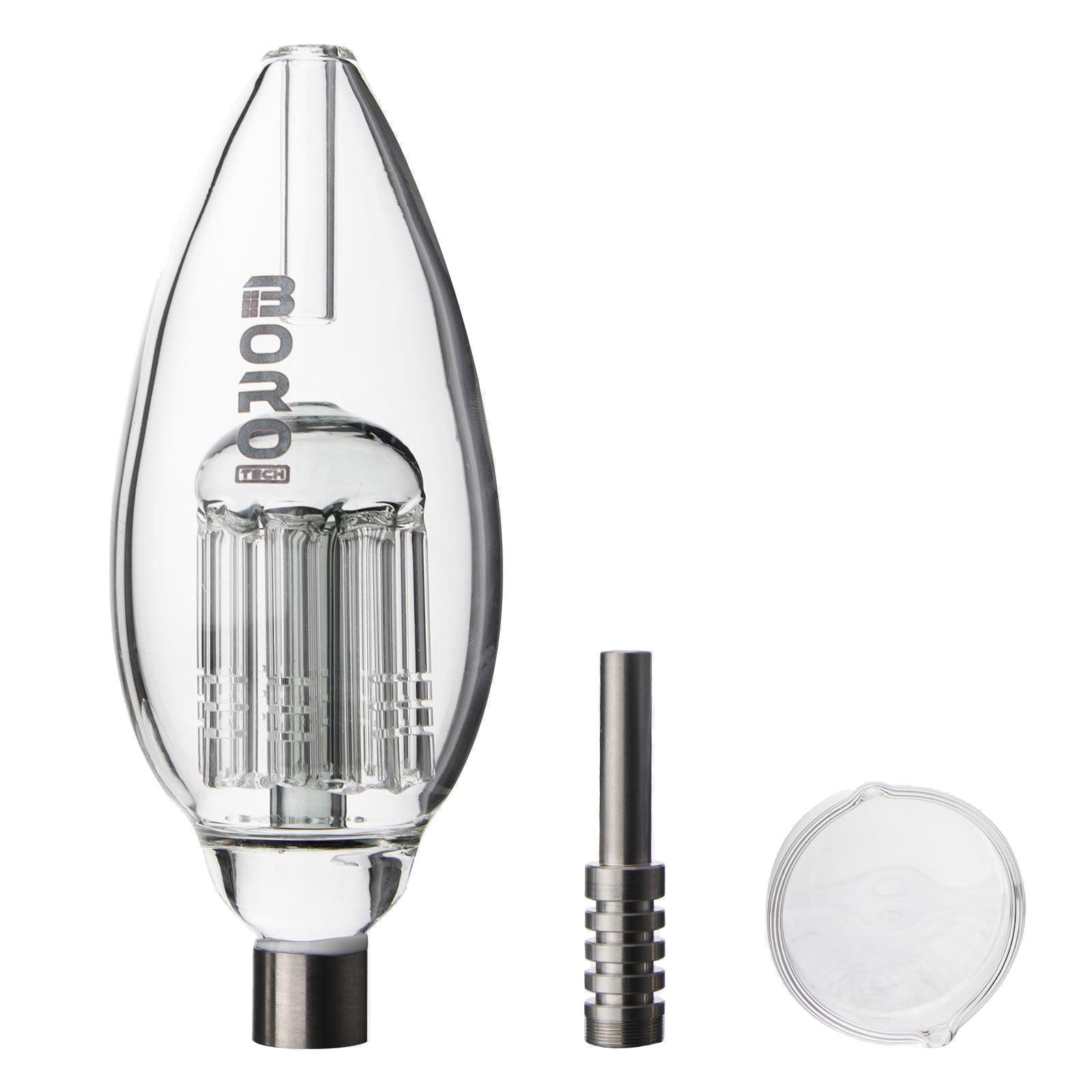 Glass Bulb Nectar Collector With Titanium Tip