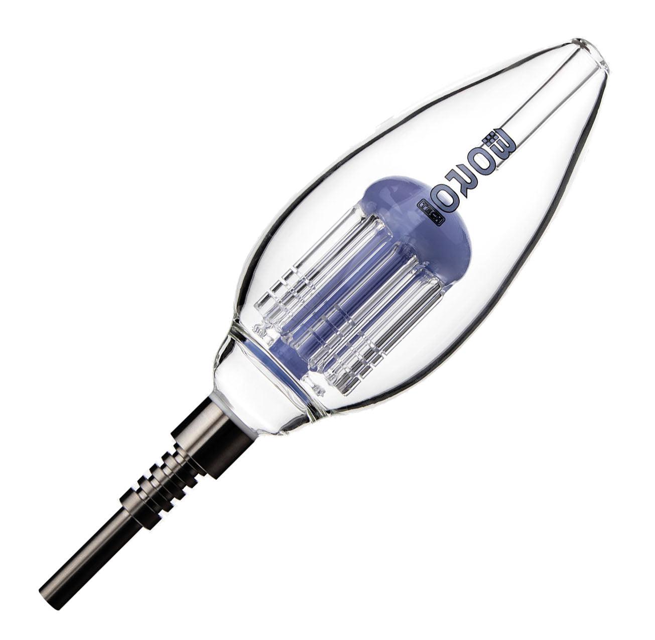 Glass Bulb Nectar Collector With Titanium Tip