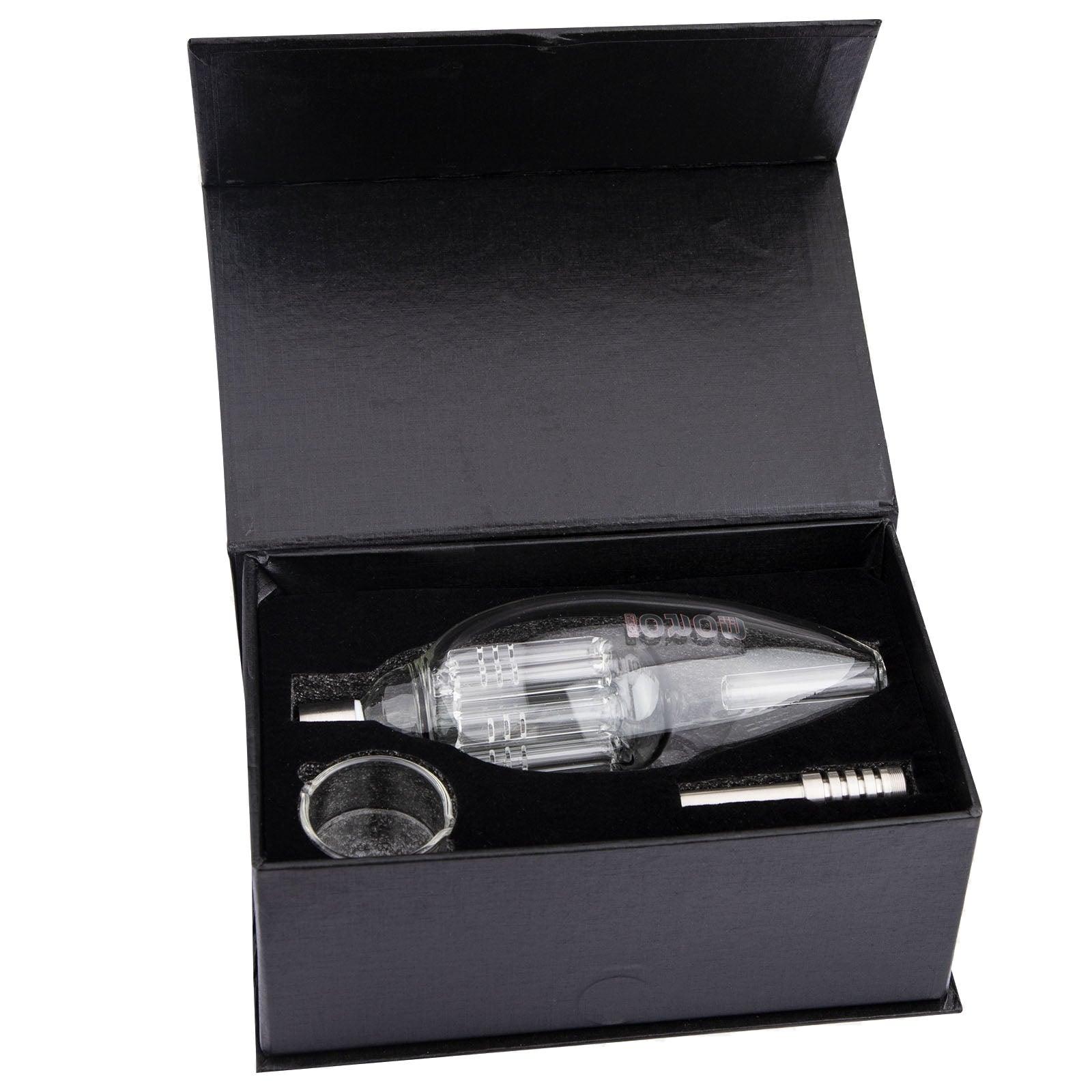 Glass Bulb Nectar Collector With Titanium Tip