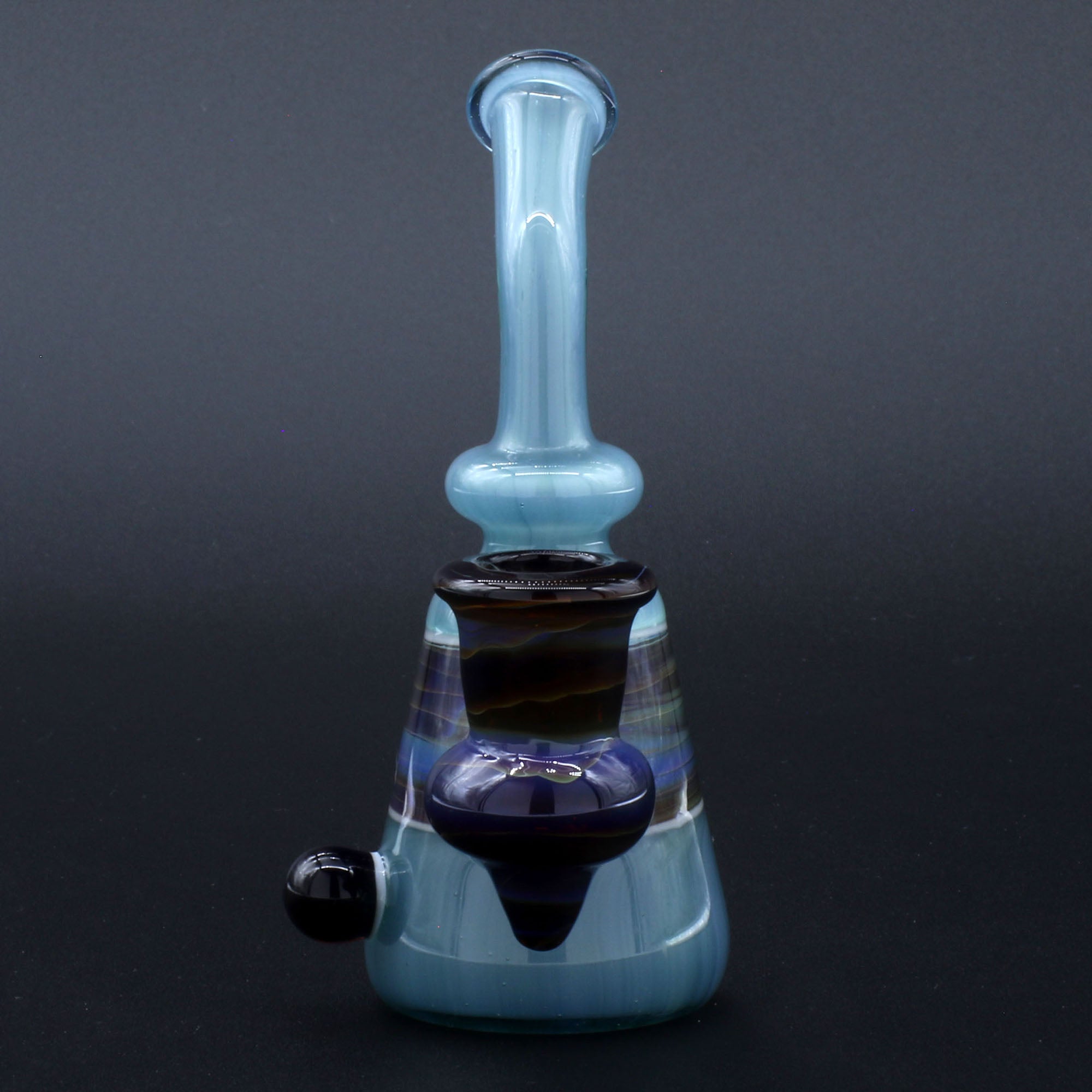 Clayball Glass "Opal Nebula" Heady Sherlock Dab Rig