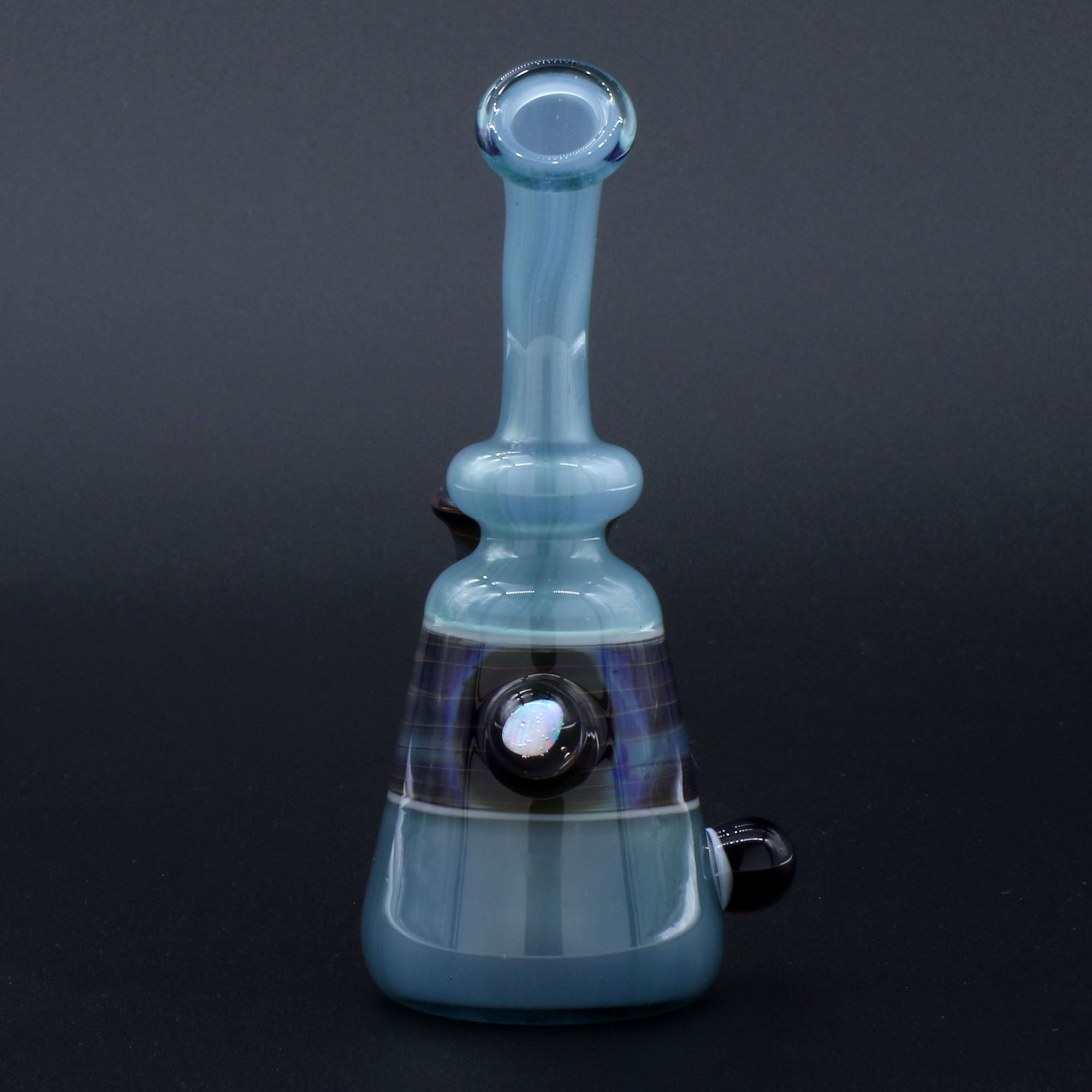 Clayball Glass "Opal Nebula" Heady Sherlock Dab Rig