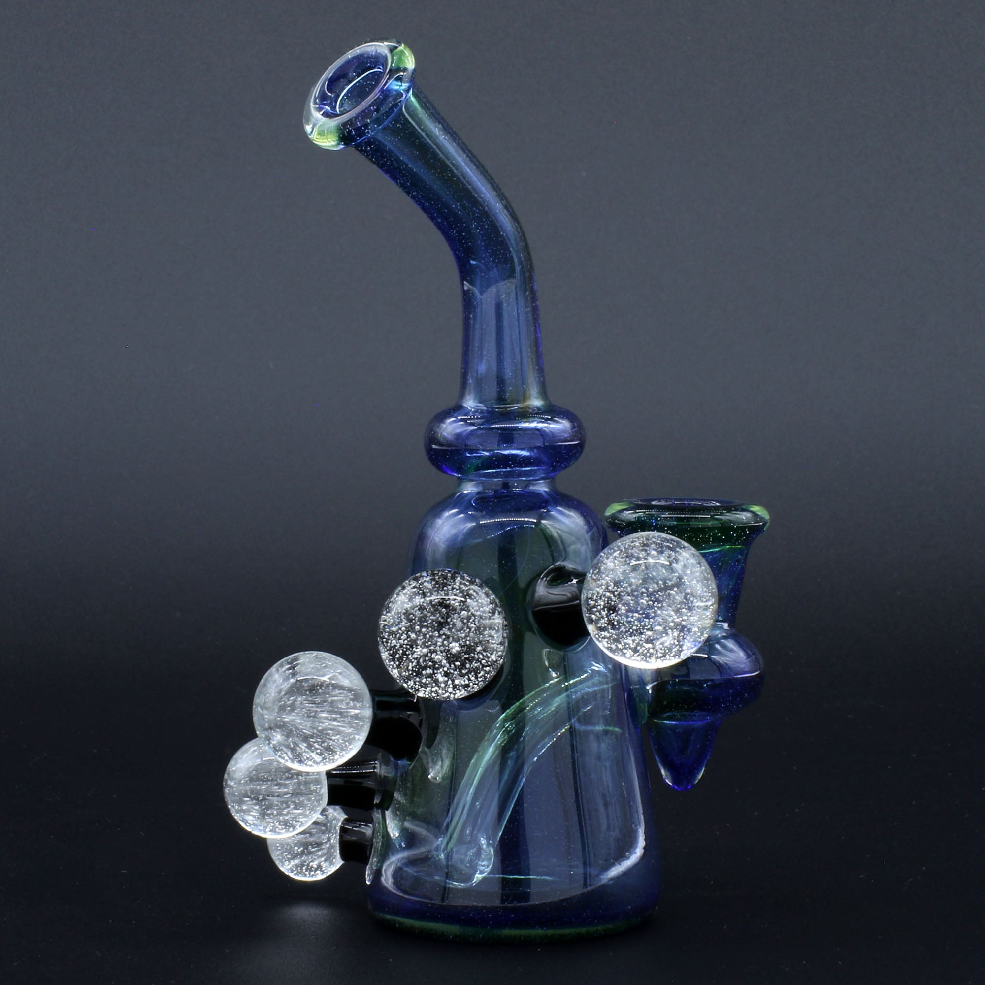 Clayball Glass "Super Nova" Heady Sherlock Dab Rig