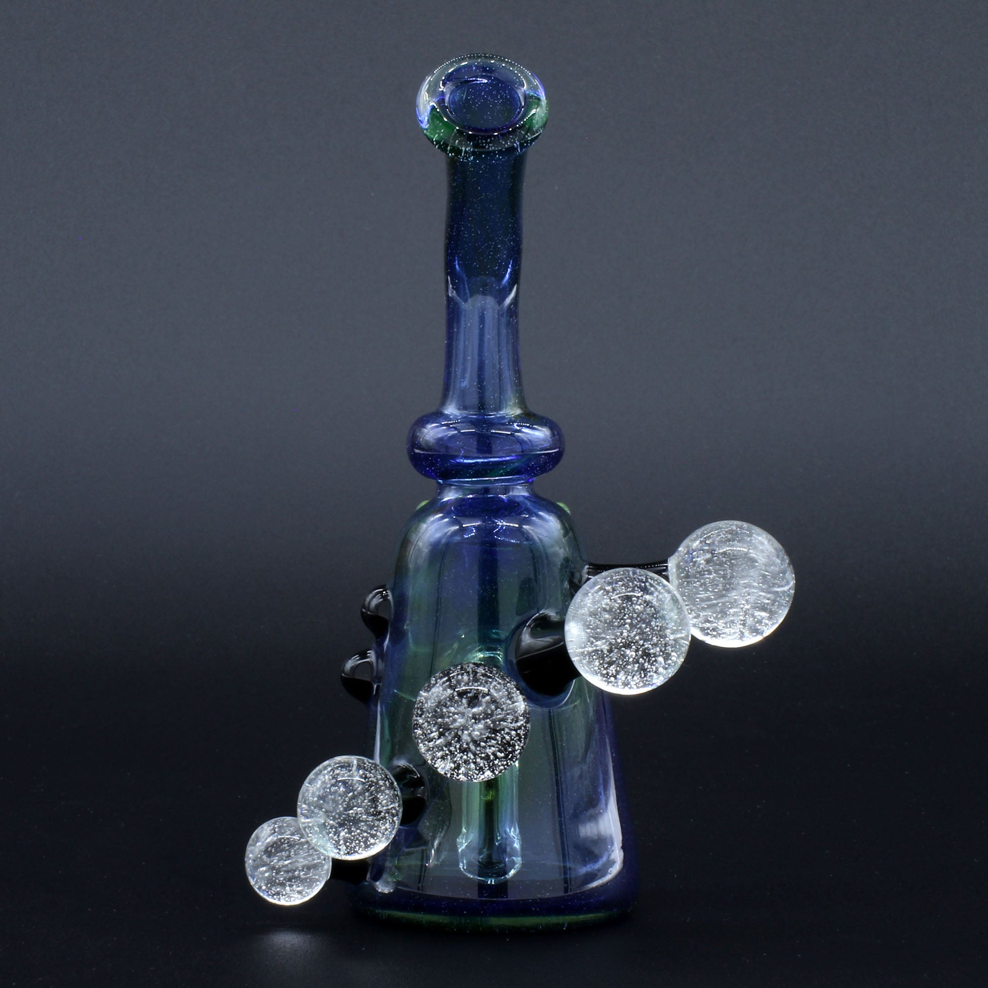 Clayball Glass "Super Nova" Heady Sherlock Dab Rig