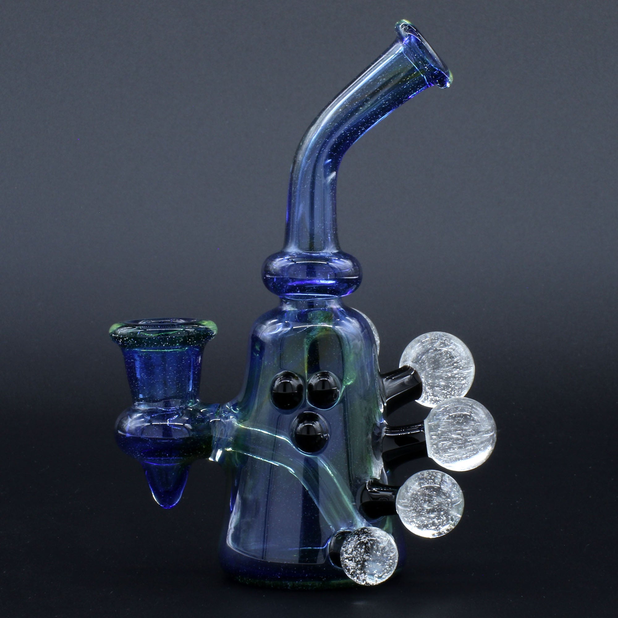 Clayball Glass "Super Nova" Heady Sherlock Dab Rig