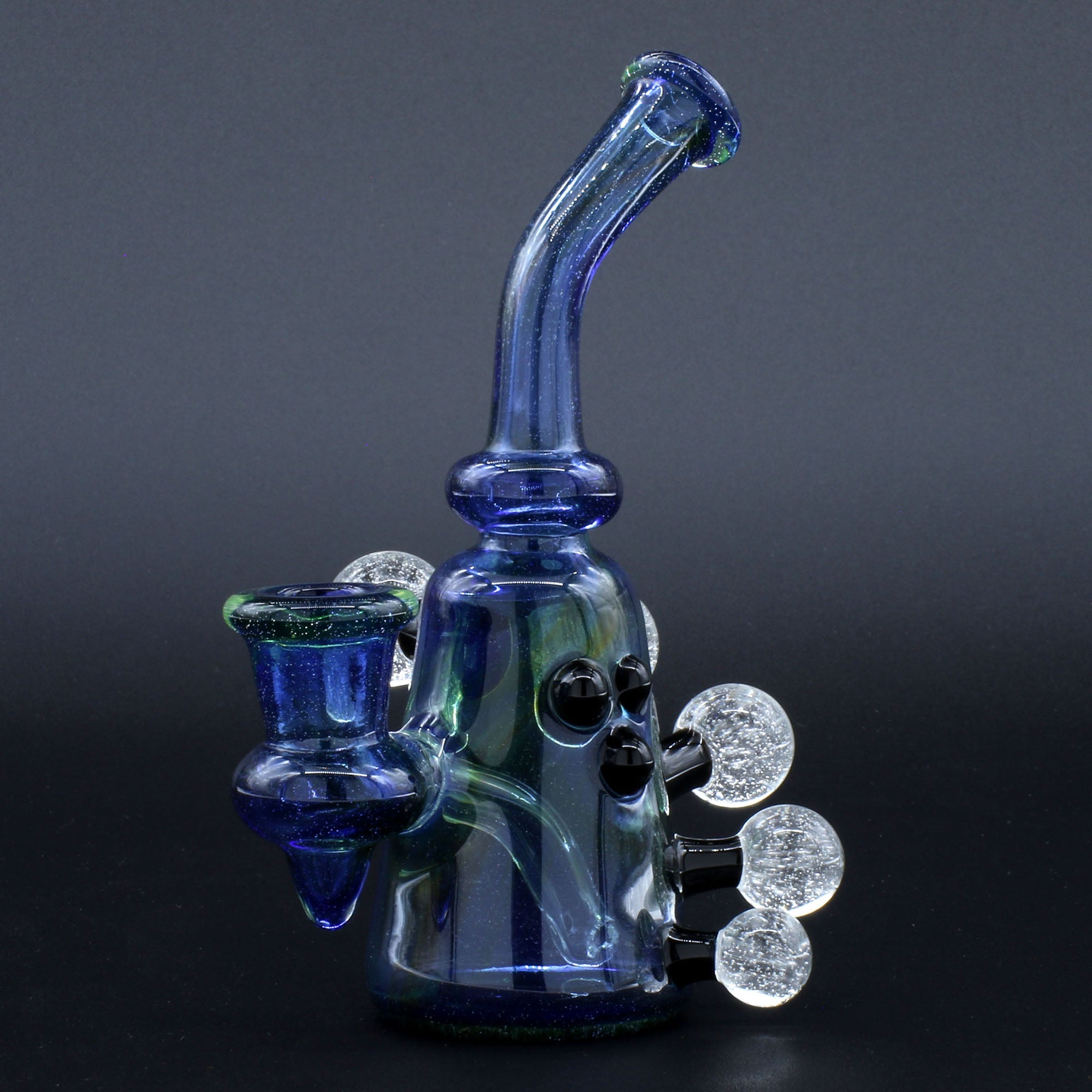 Clayball Glass "Super Nova" Heady Sherlock Dab Rig