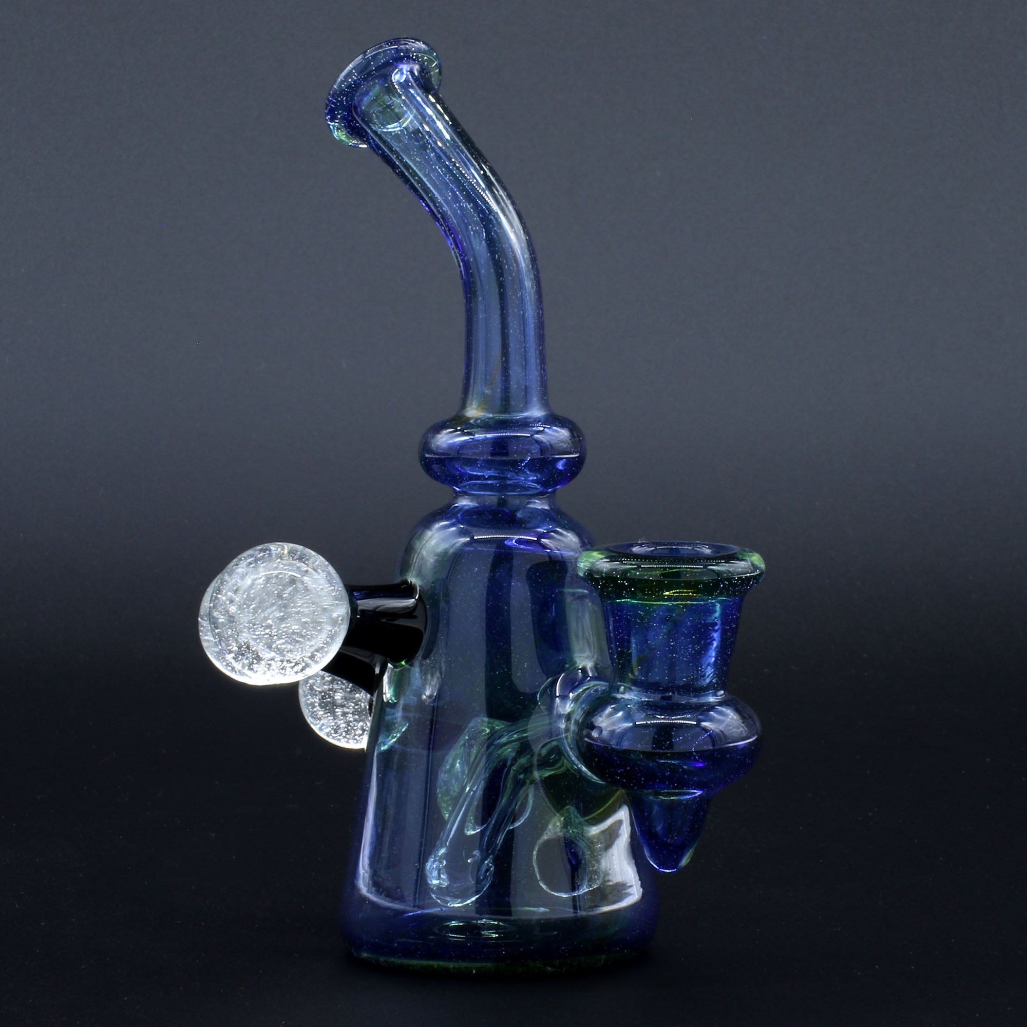 Clayball Glass "Super Nova" Heady Sherlock Dab Rig